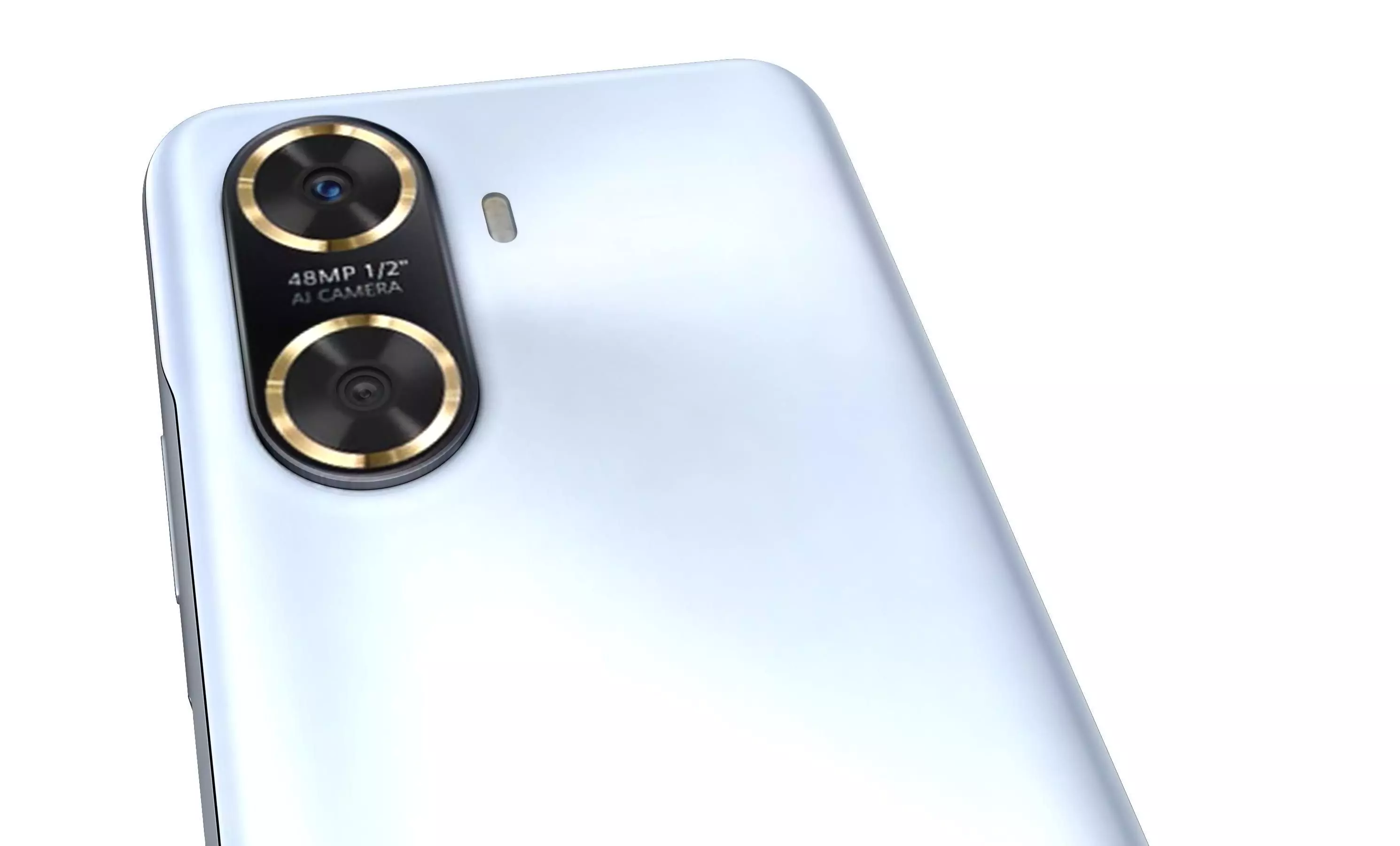 Huawei Enjoy 60 Blue High Poly 3D model_11