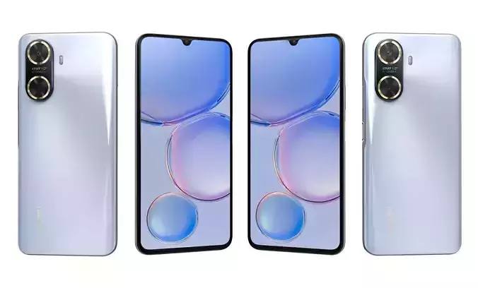 Huawei Enjoy 60 Blue High Poly 3D model Huawei Enjoy 60 Blue High Poly 3D model