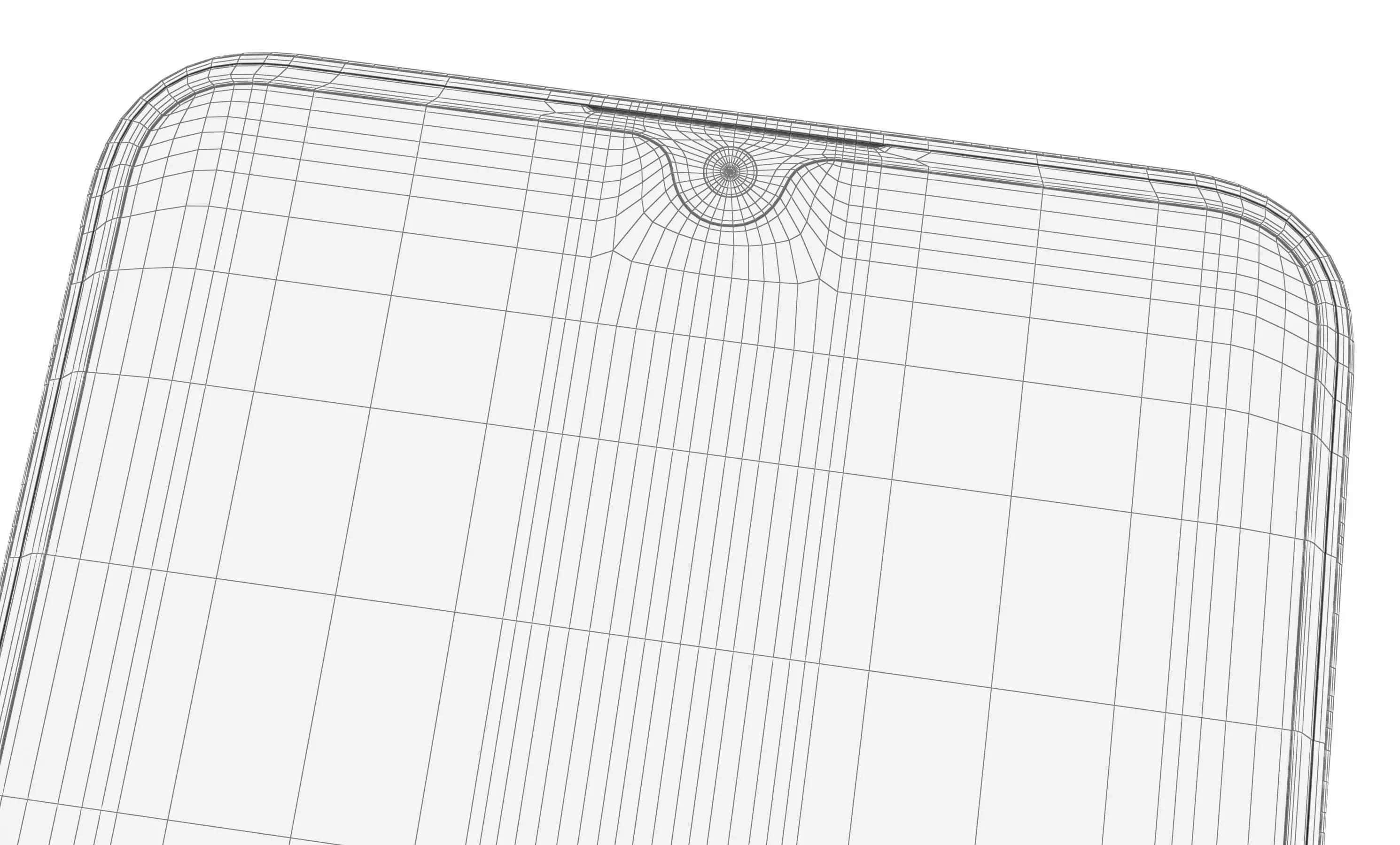 Huawei Enjoy 60 Gold High Poly 3D model_18