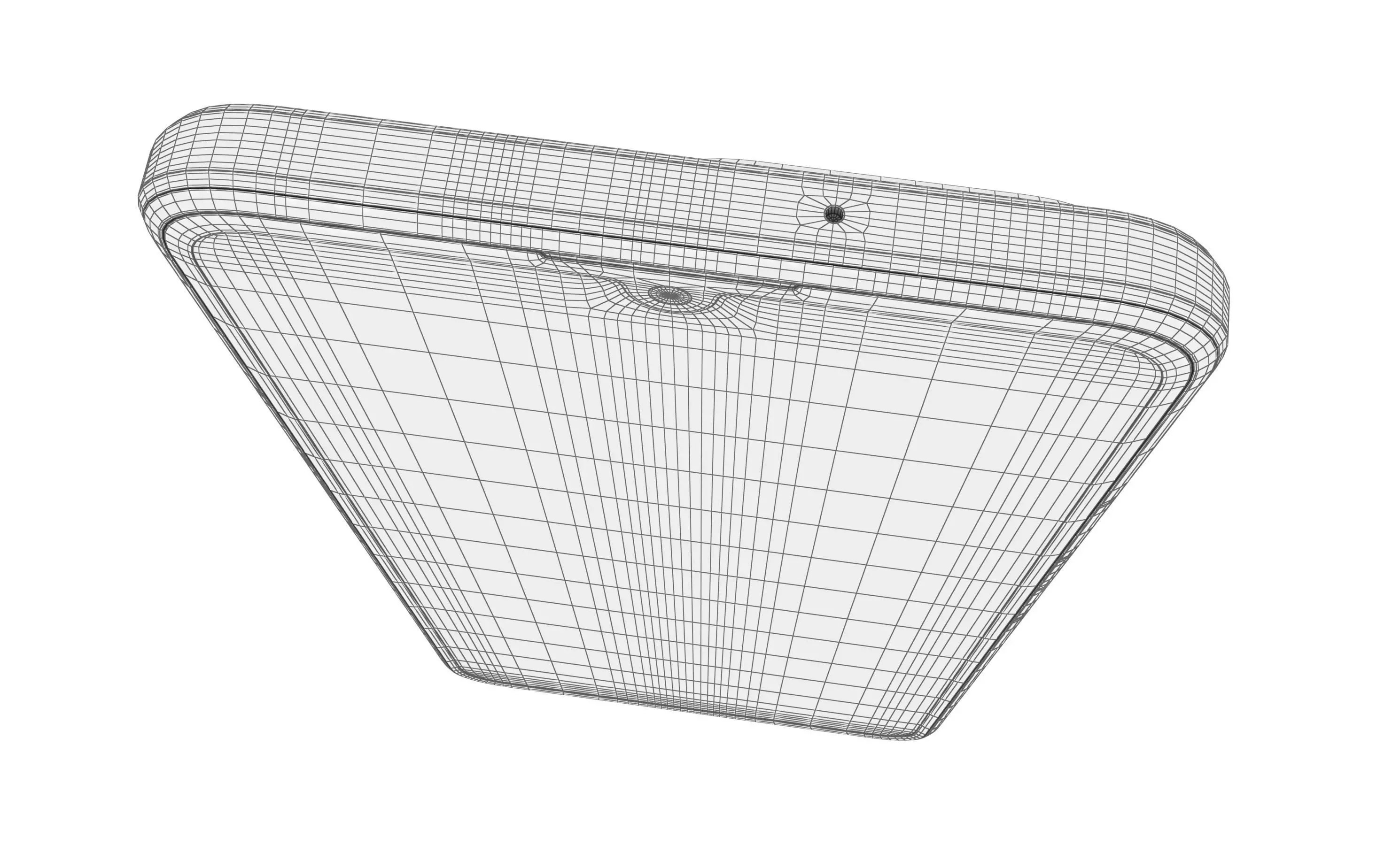 Huawei Enjoy 70 White High Poly 3D model_14