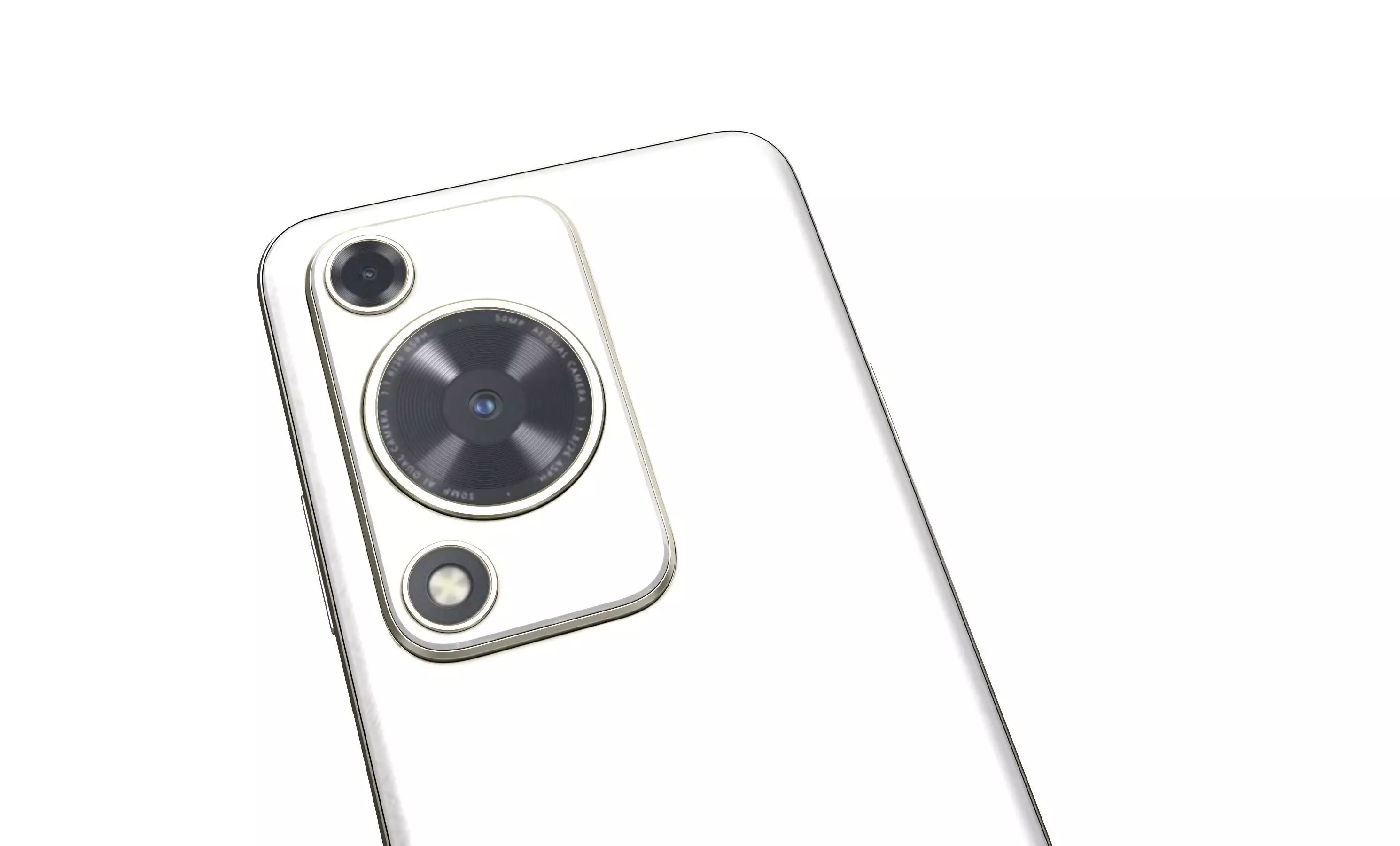 Huawei Enjoy 70 White High Poly 3D model_9