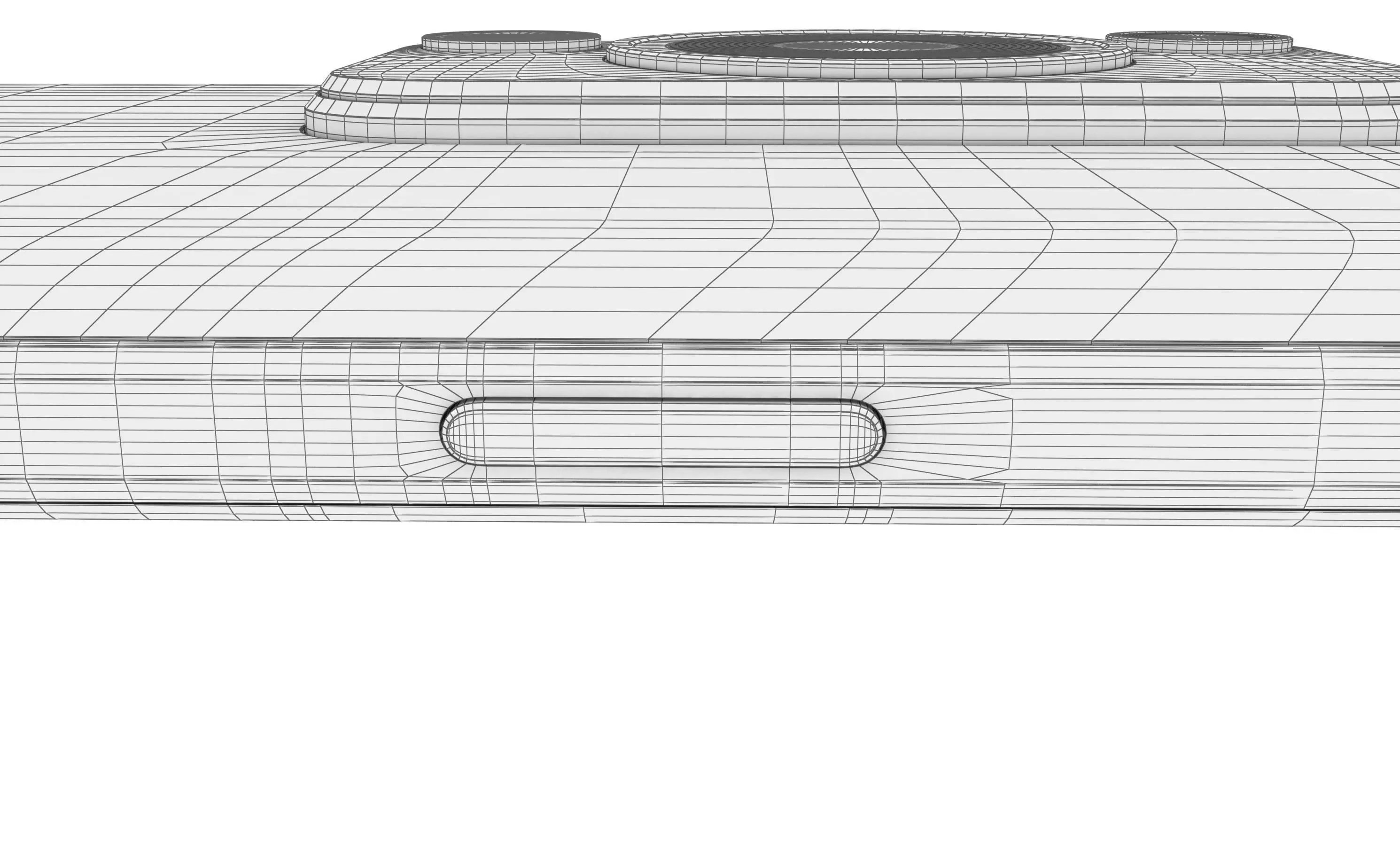 Huawei Enjoy 70 White High Poly 3D model_22