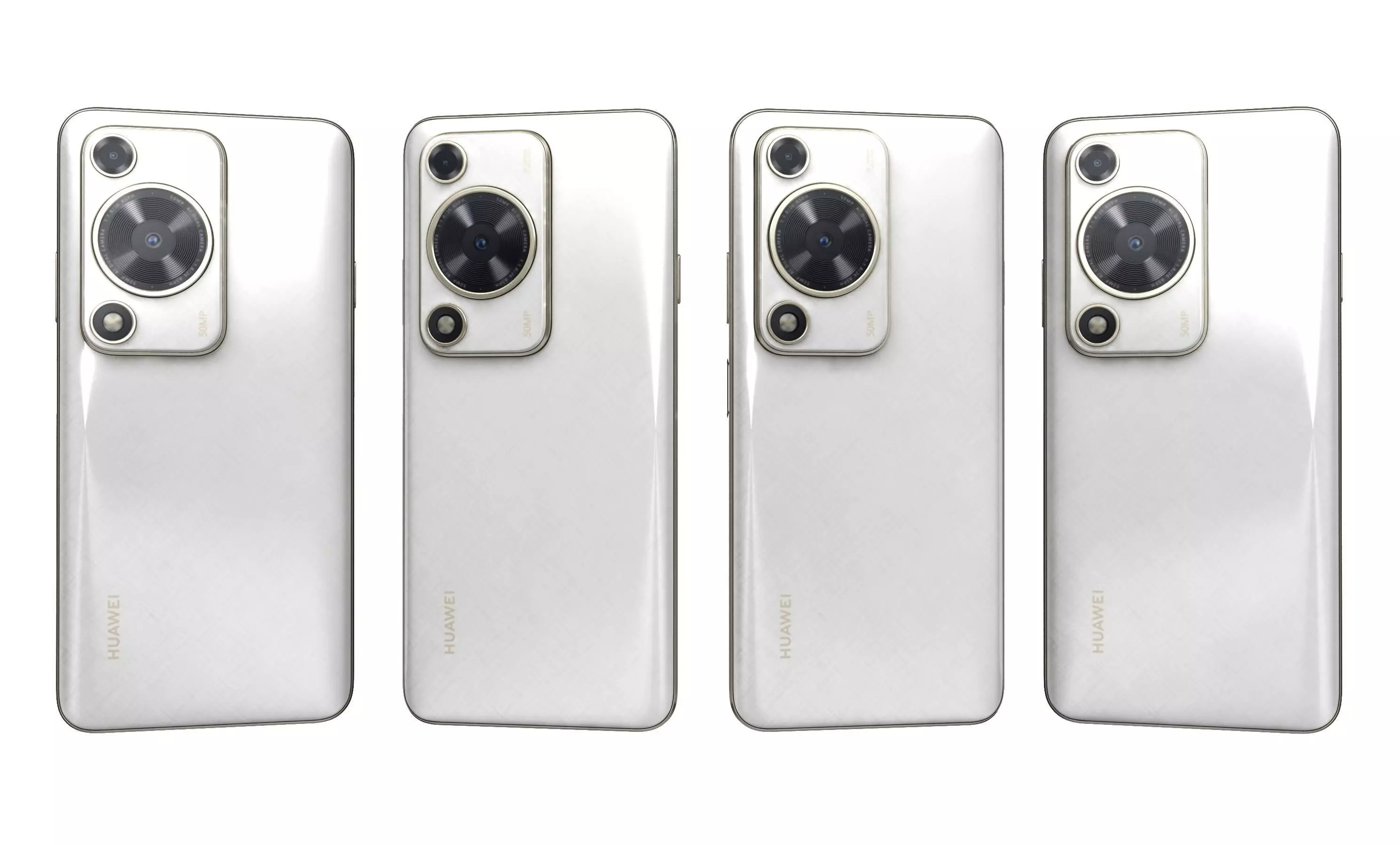 Huawei Enjoy 70 White High Poly 3D model_24