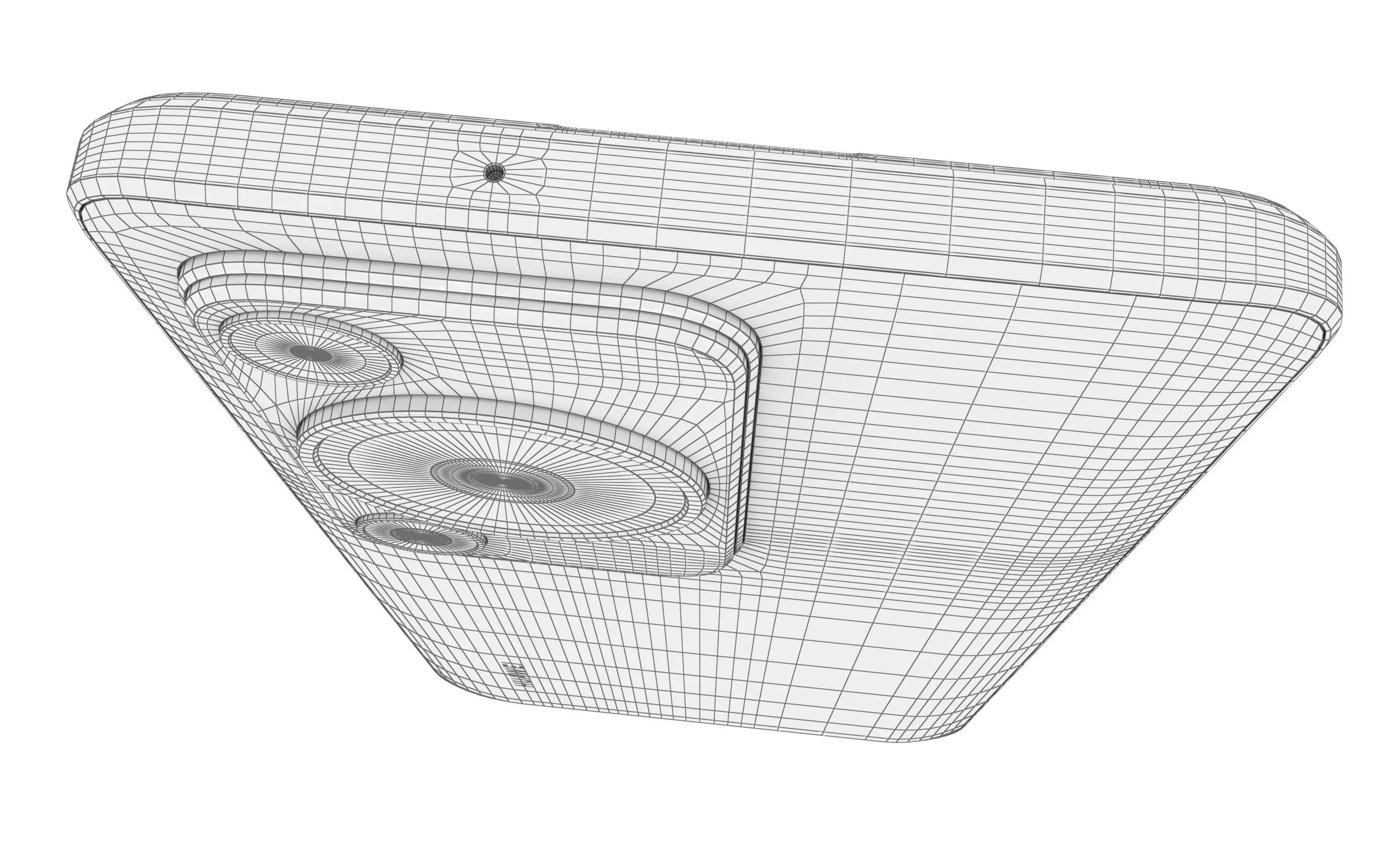 Huawei Enjoy 70S Ice blue High Poly 3D model_14