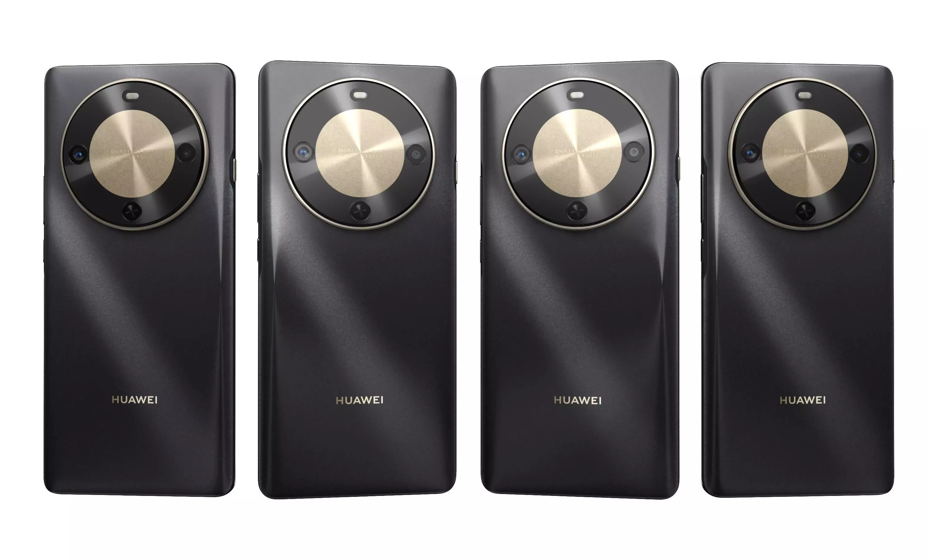 Huawei Enjoy 70X Black High Poly 3D model_8