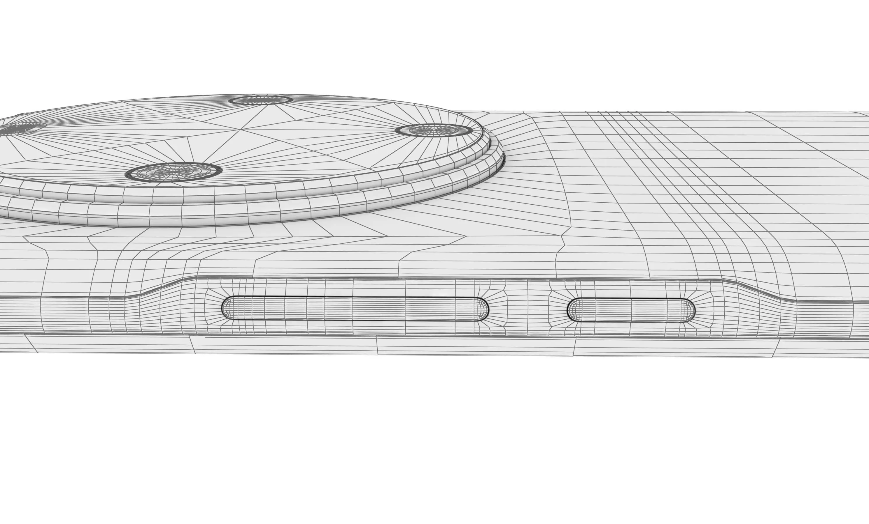 Huawei Enjoy 70X Black High Poly 3D model_29