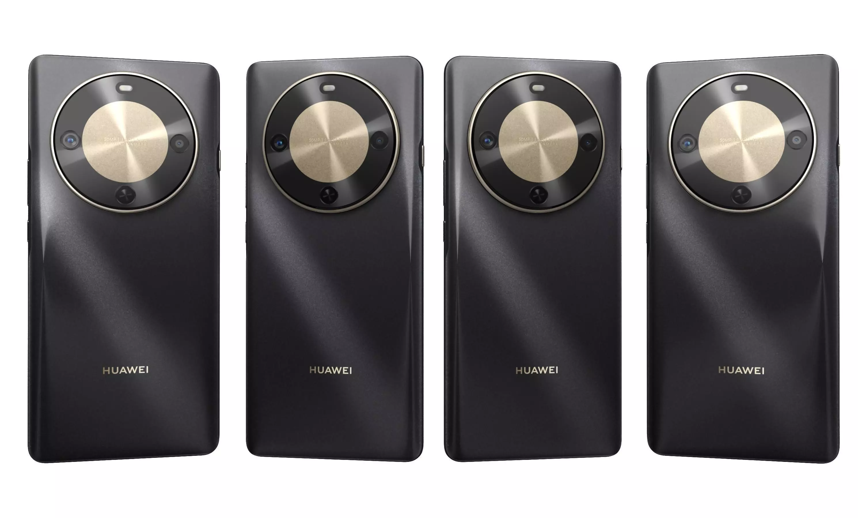 Huawei Enjoy 70X Black High Poly 3D model_7