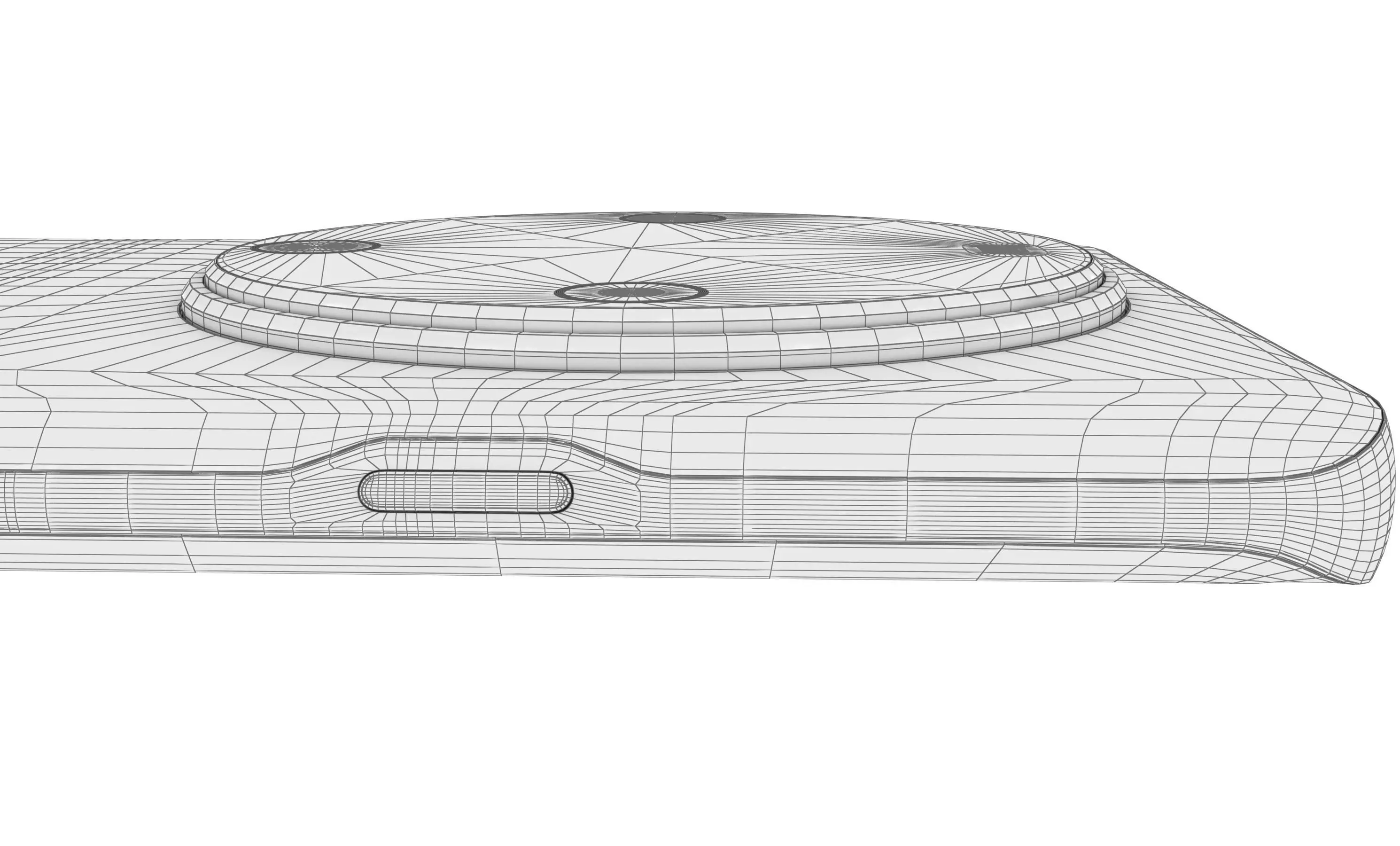 Huawei Enjoy 70X Black High Poly 3D model_26