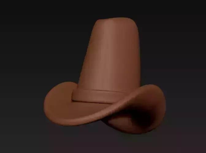 Cowboy Hat 3D print model