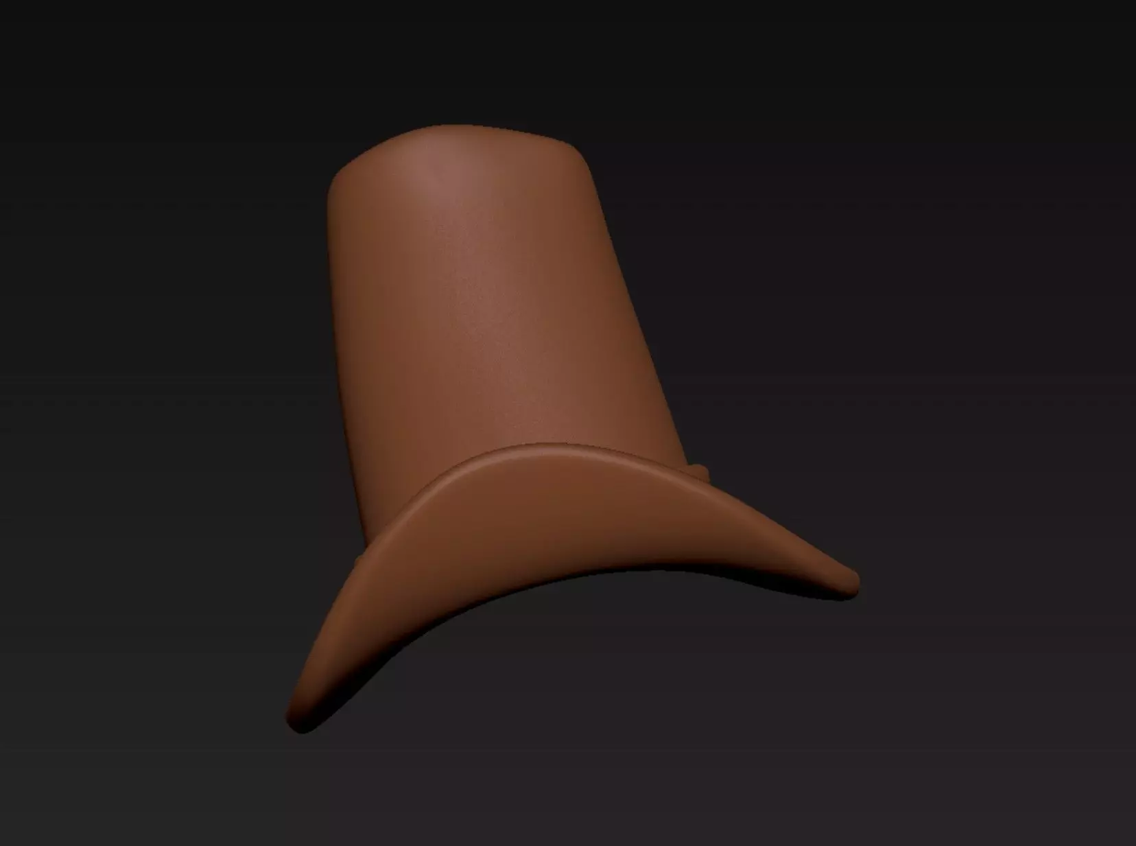 Cowboy Hat 3D print model_2