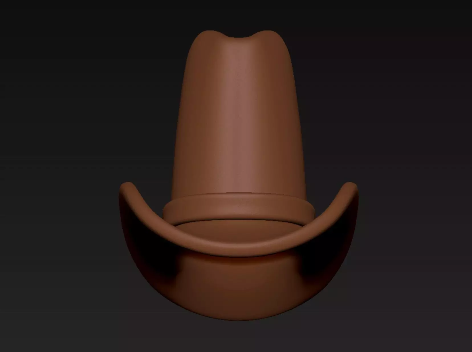 Cowboy Hat 3D print model_1