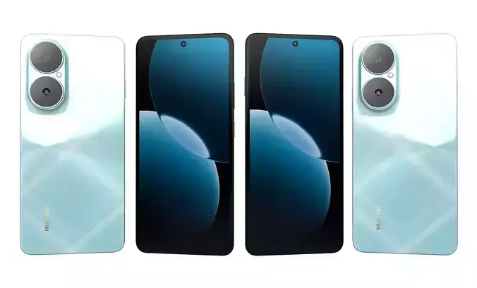 Huawei Enjoy 80 Azure Blue High Poly