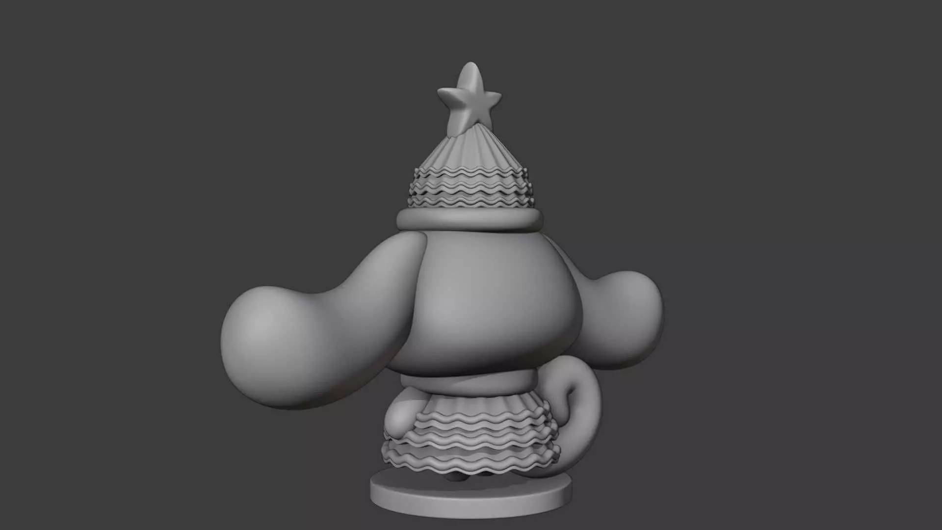 Christmas sanrio cinnamoroll  3D print model_6