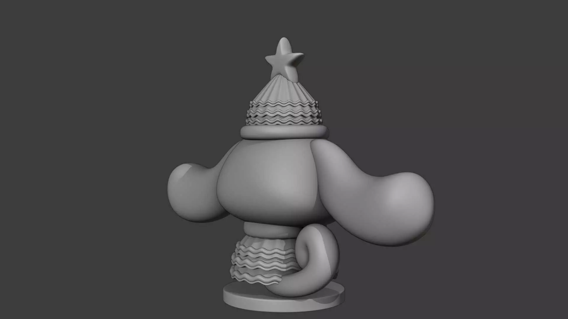 Christmas sanrio cinnamoroll  3D print model_4