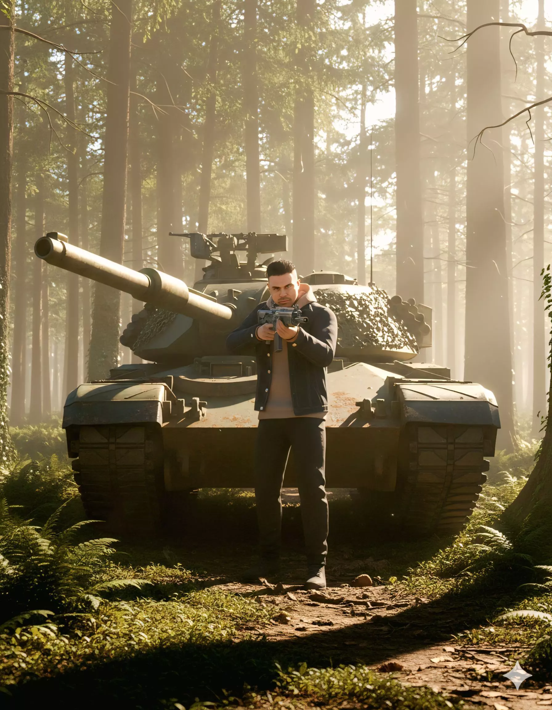 Realistic Male Character Game-Ready Rigged 3D Model Low-poly 3D model_5