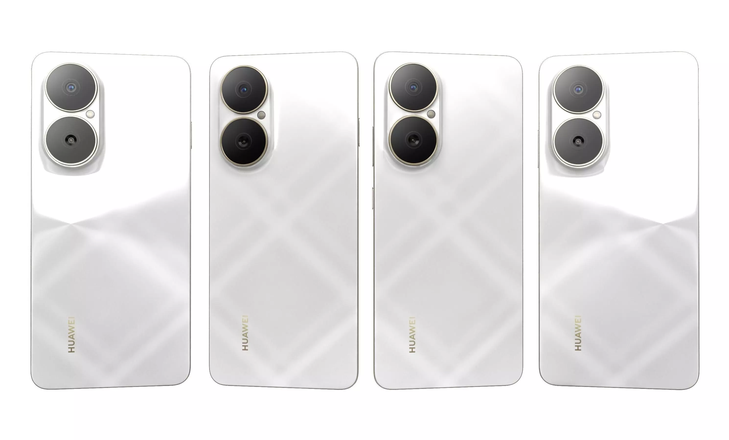 Huawei Enjoy 80 Sky White High Poly 3D model_25