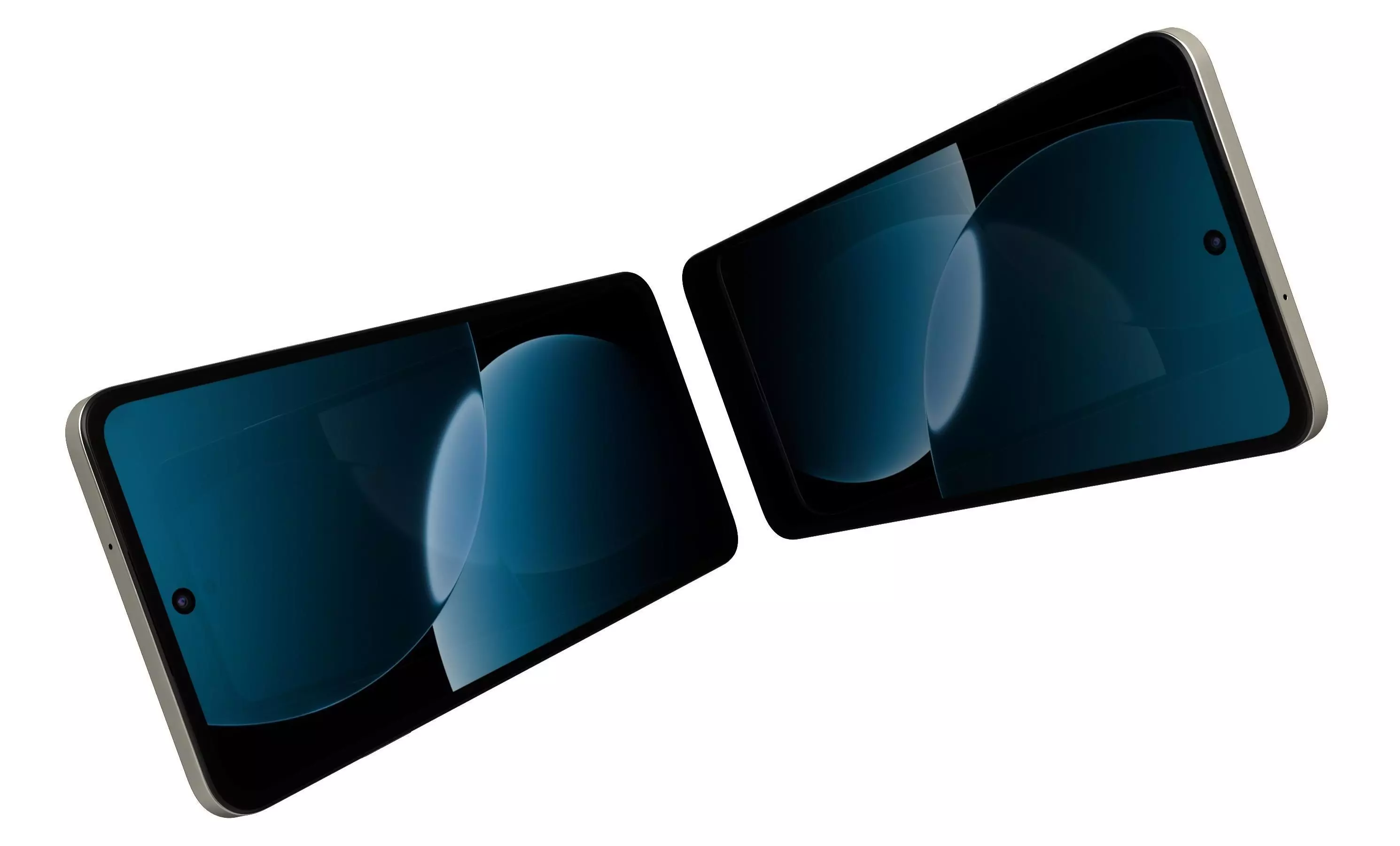 Huawei Enjoy 80 Sky White High Poly 3D model_3