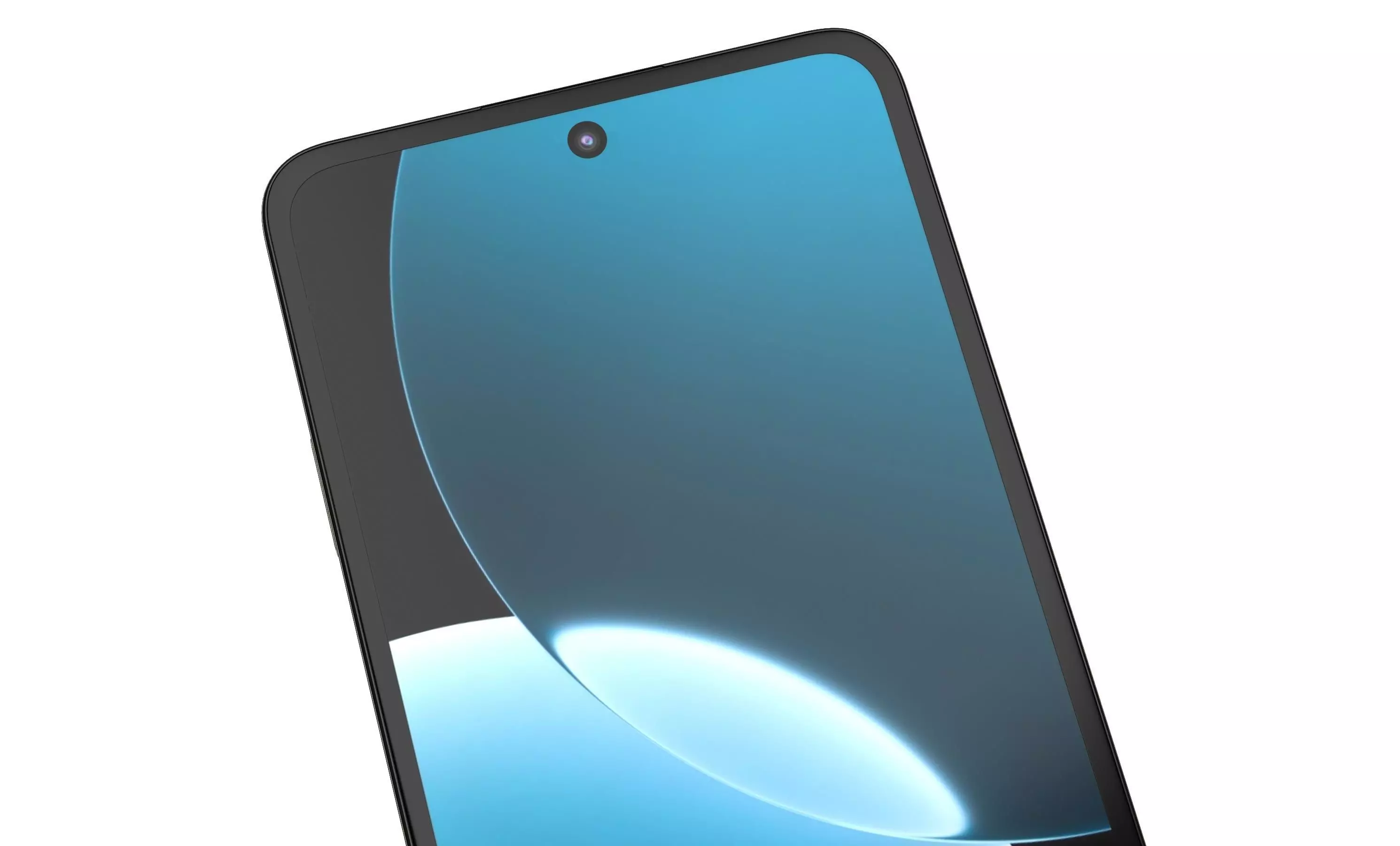 Huawei Enjoy 80 Sky White High Poly 3D model_8