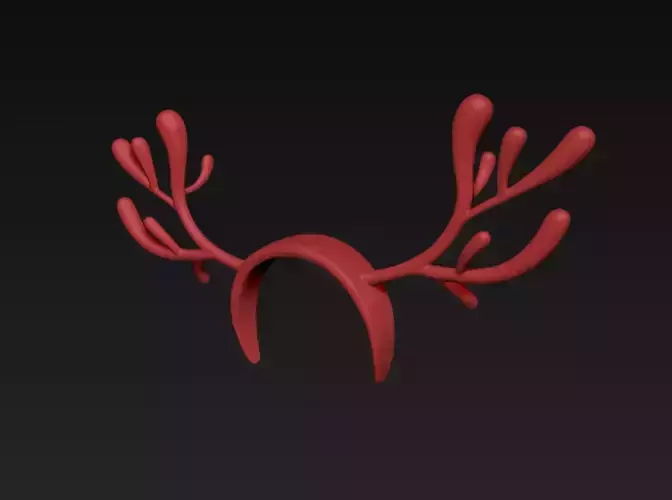 Antler Headband 3D print model