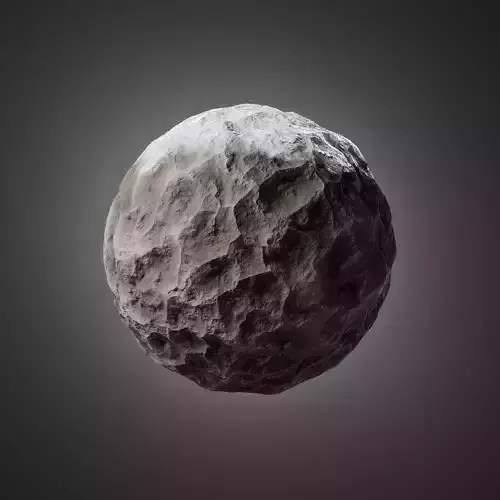 Cliff Rock with Snow full customizable PBR material blender Texture