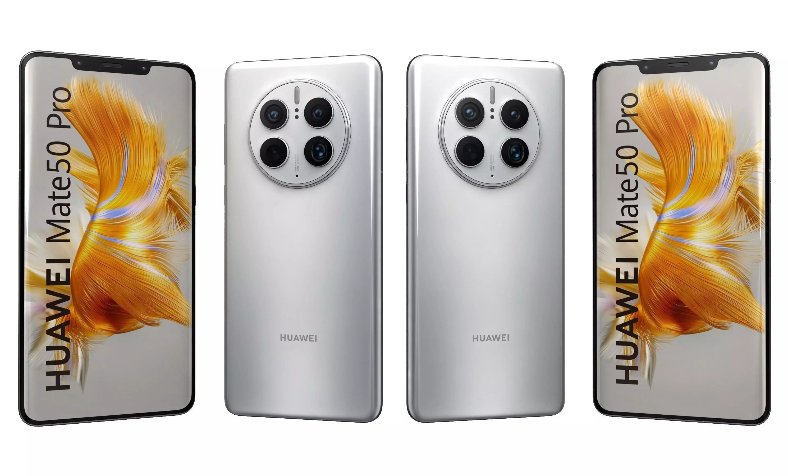 Huawei Mate 50 Pro All Colors High Poly 3D model_5