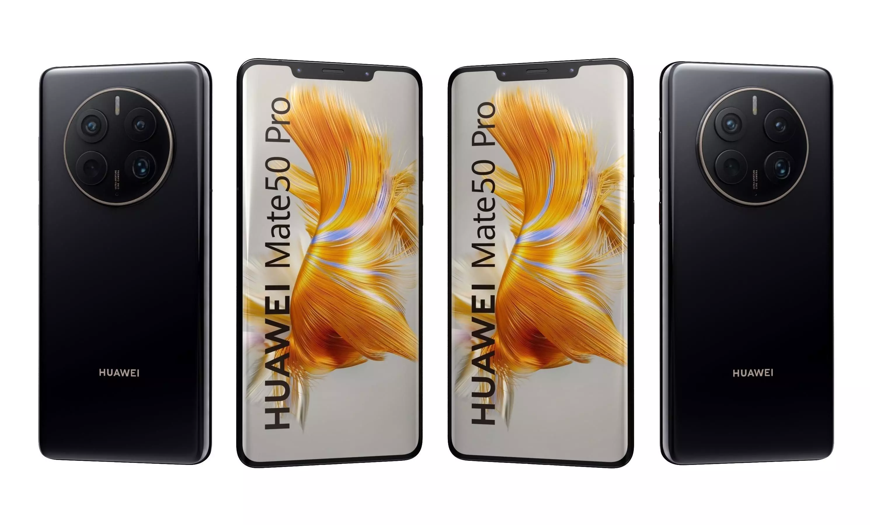 Huawei Mate 50 Pro All Colors High Poly 3D model_40