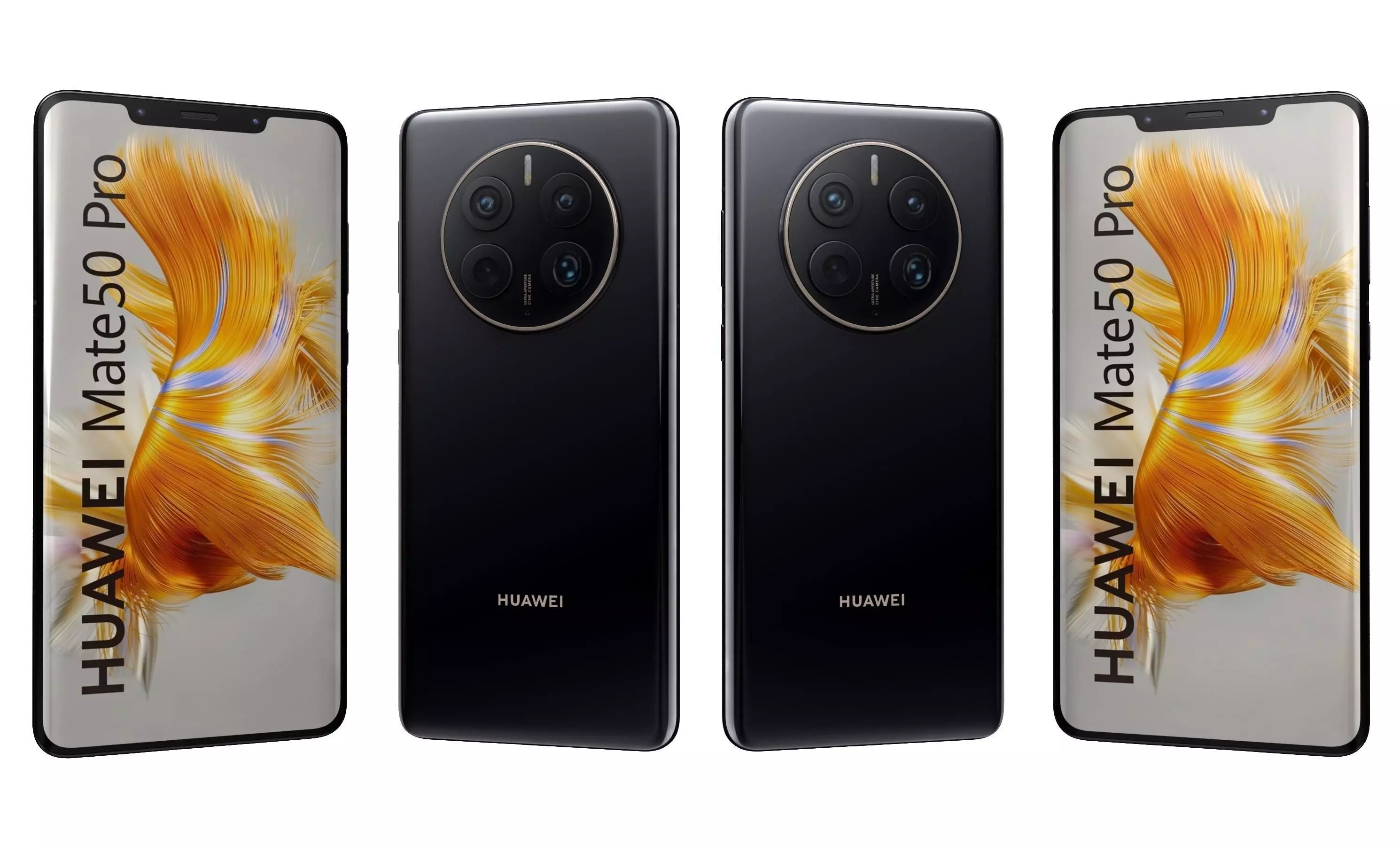 Huawei Mate 50 Pro All Colors High Poly 3D model_23