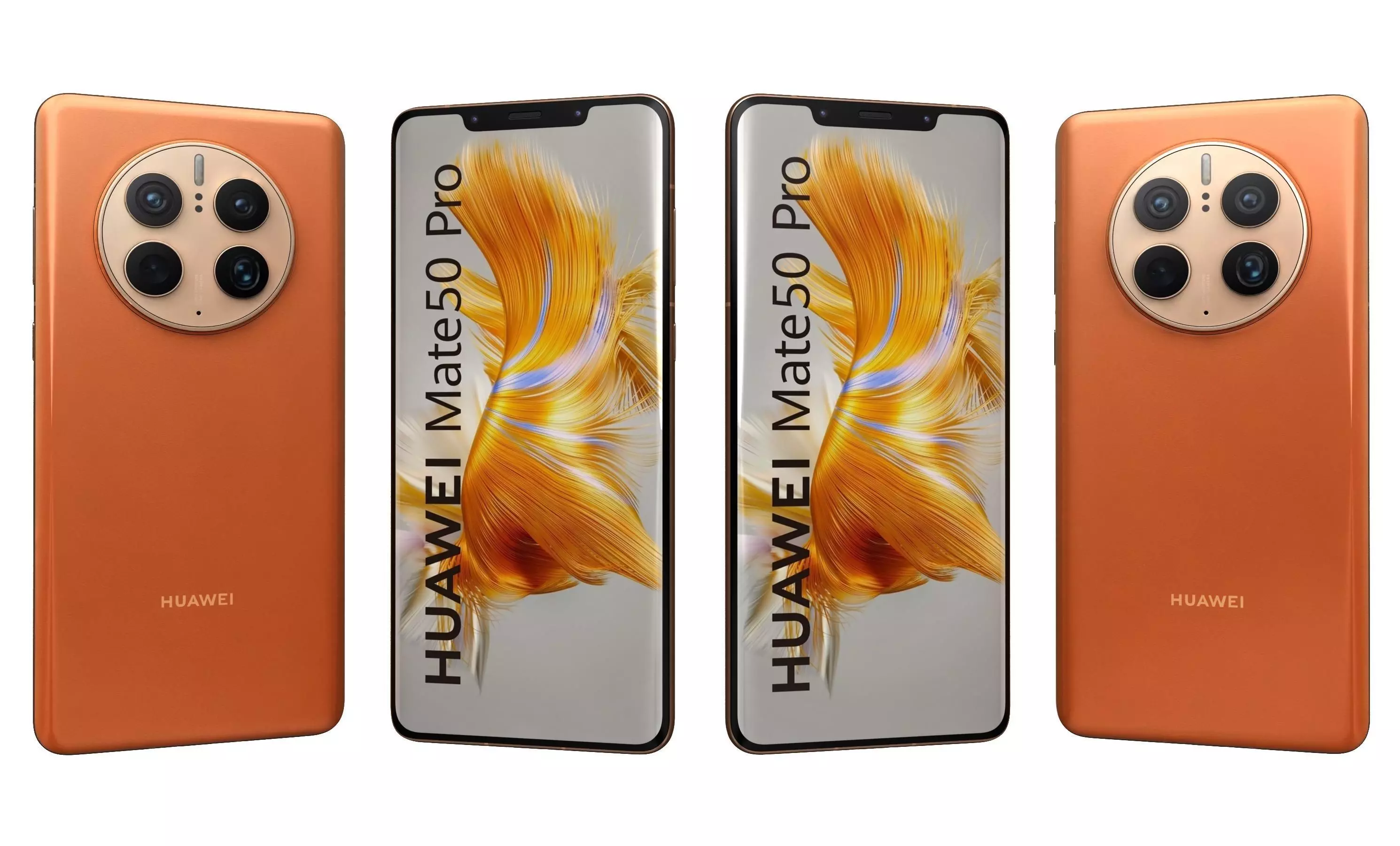 Huawei Mate 50 Pro All Colors High Poly 3D model_14