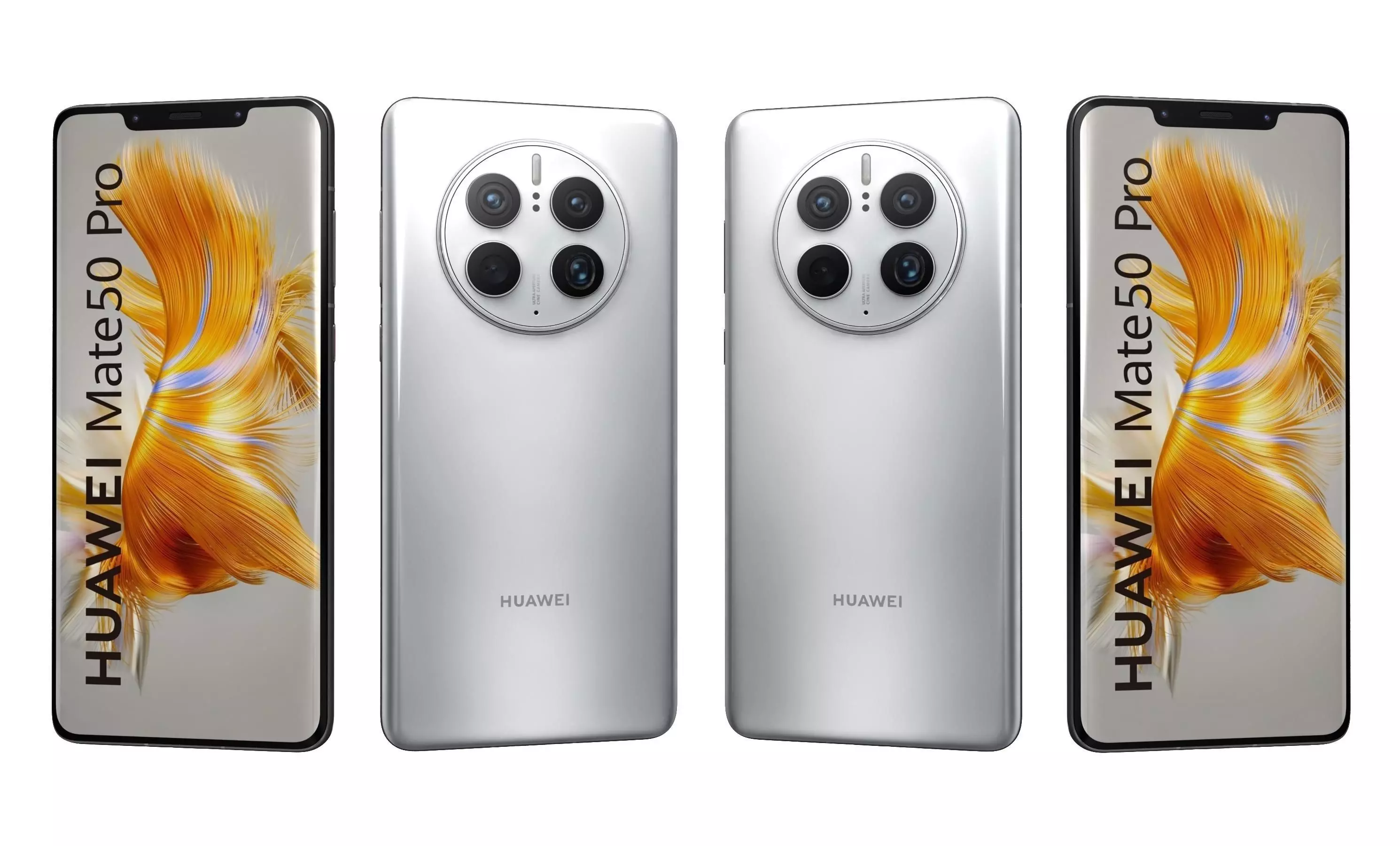 Huawei Mate 50 Pro All Colors High Poly 3D model_7