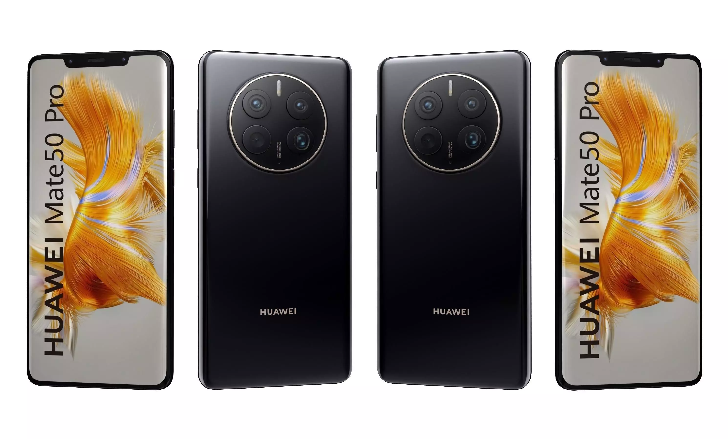 Huawei Mate 50 Pro All Colors High Poly 3D model_38