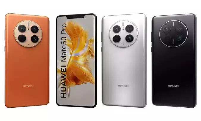 Huawei Mate 50 Pro All Colors High Poly