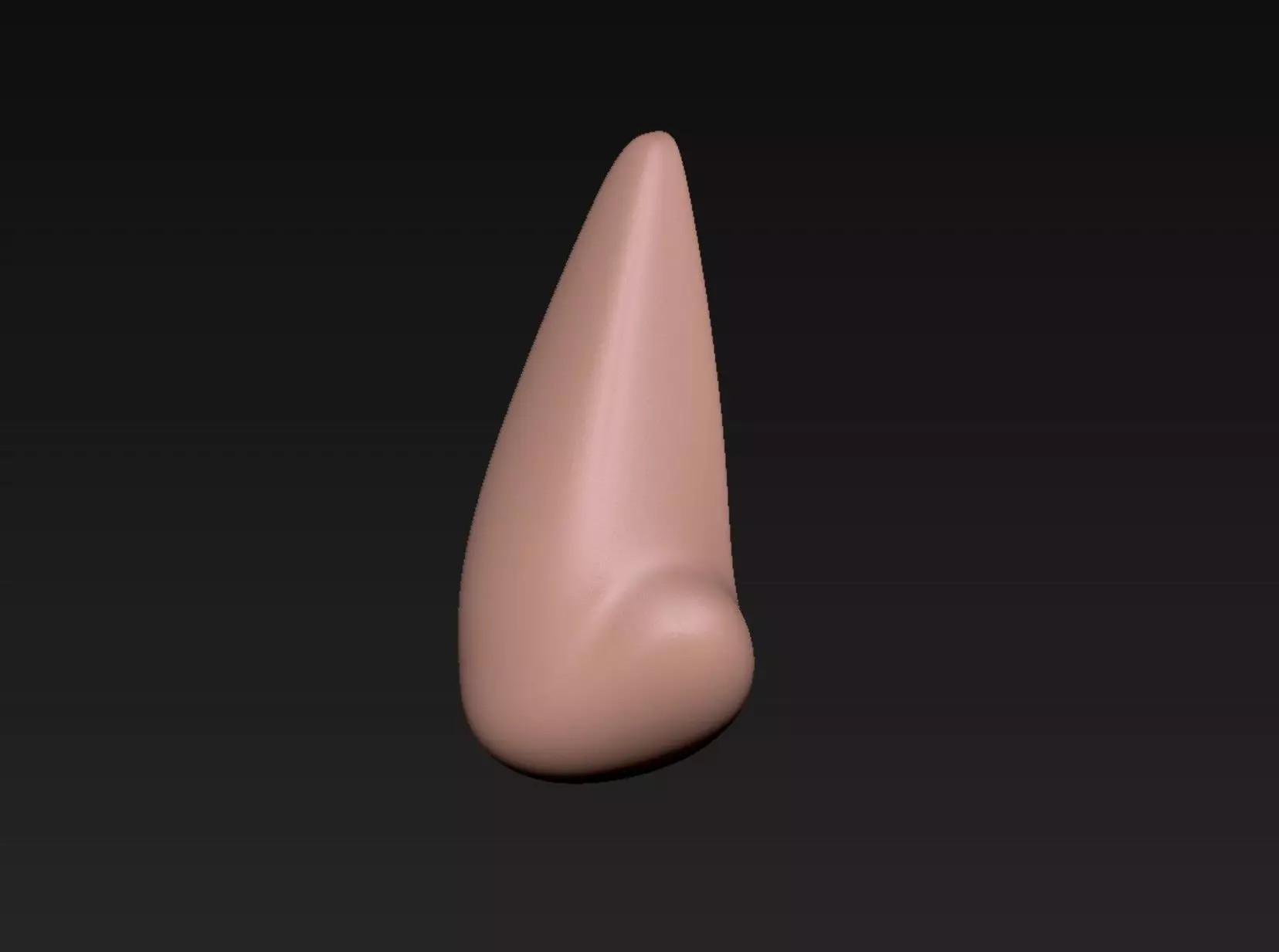 Fake Nose 3D print model_5
