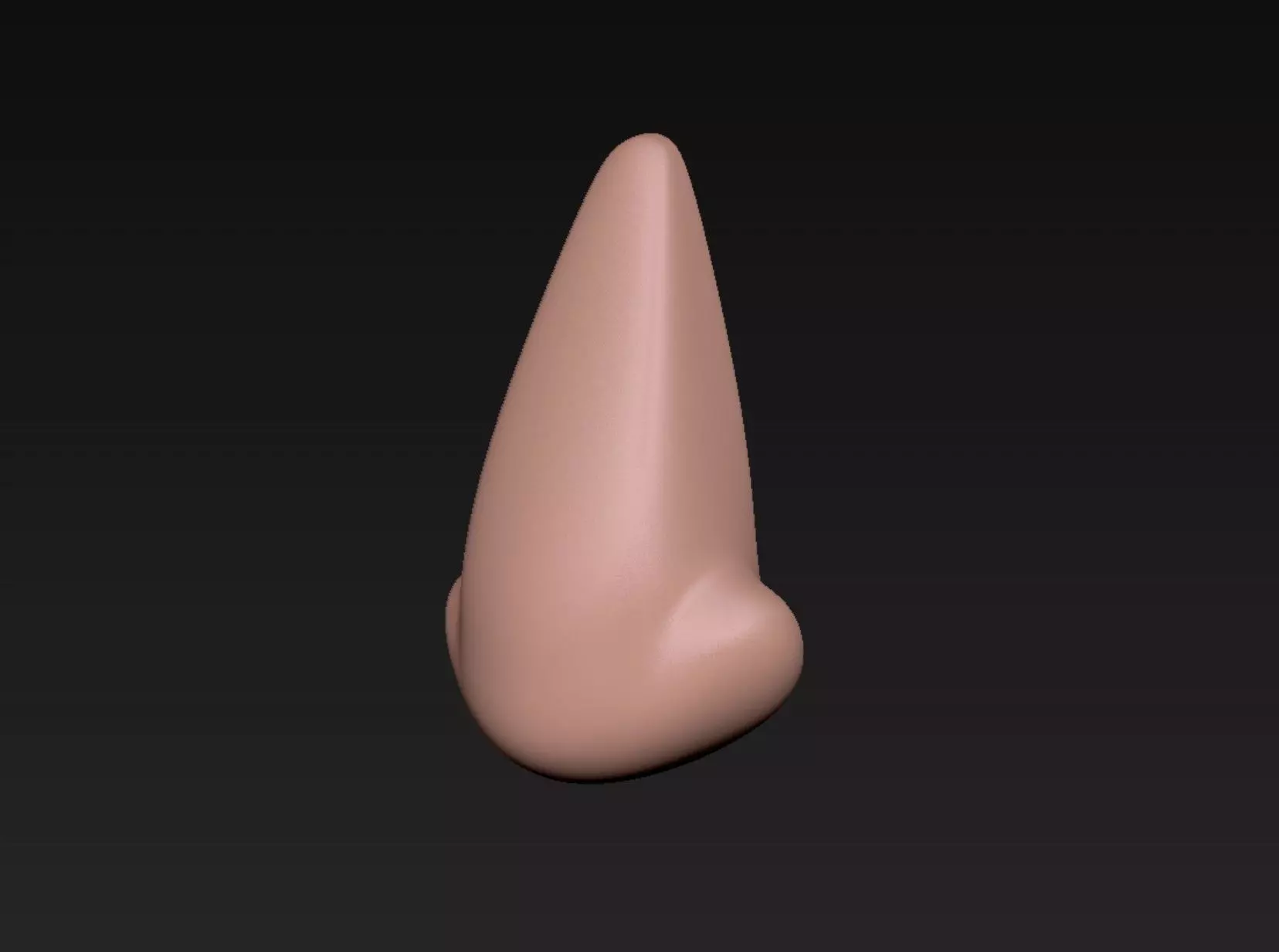 Fake Nose 3D print model_0