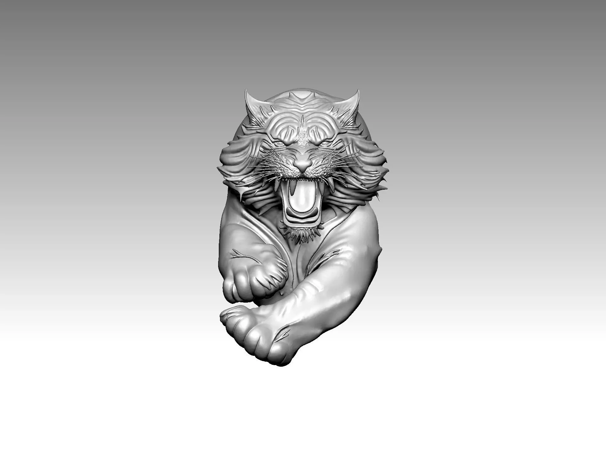 Tiger Animal 3D print model