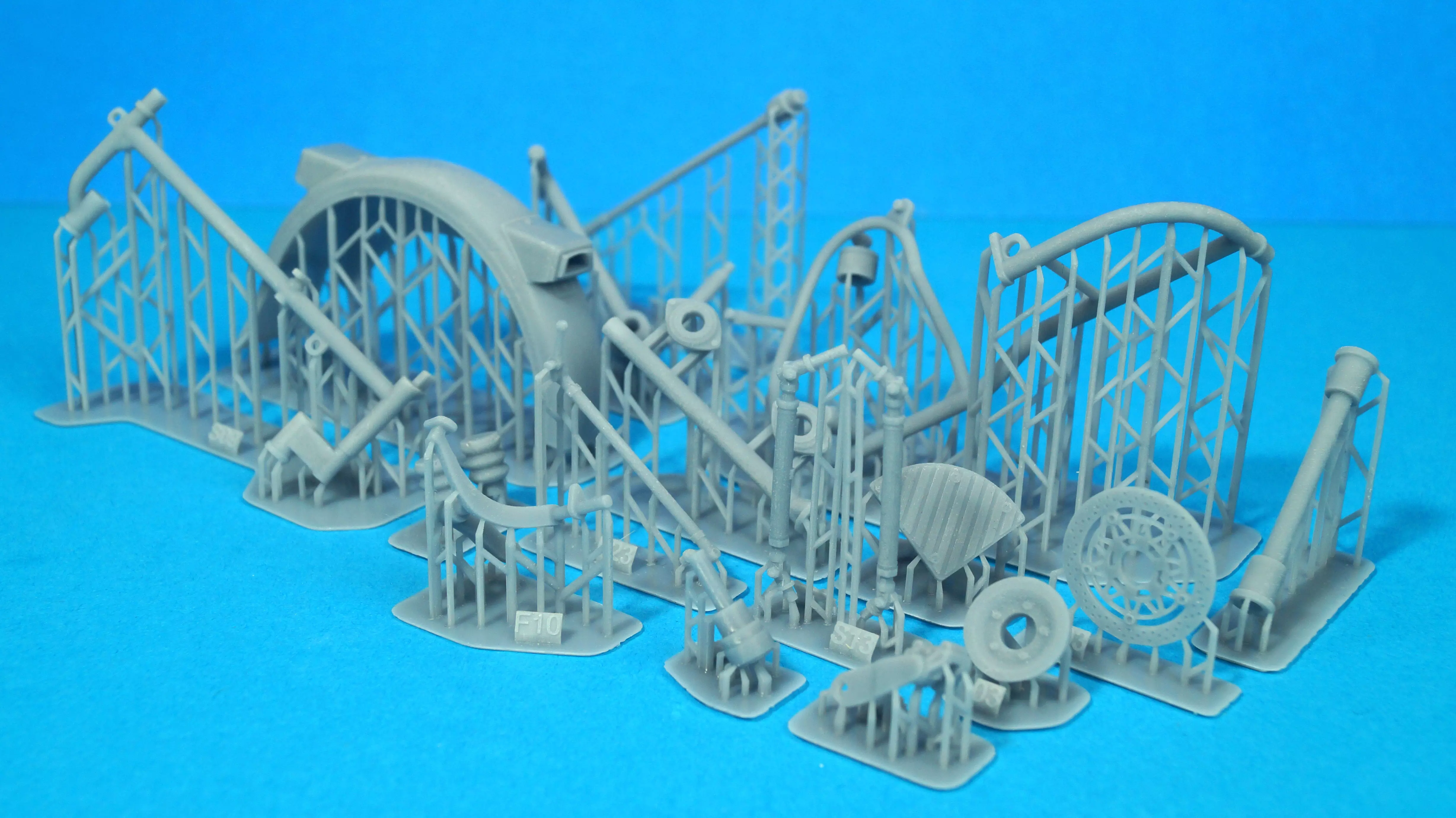 Sidecar Ural Gear Up - 12 scale 3D print model_17