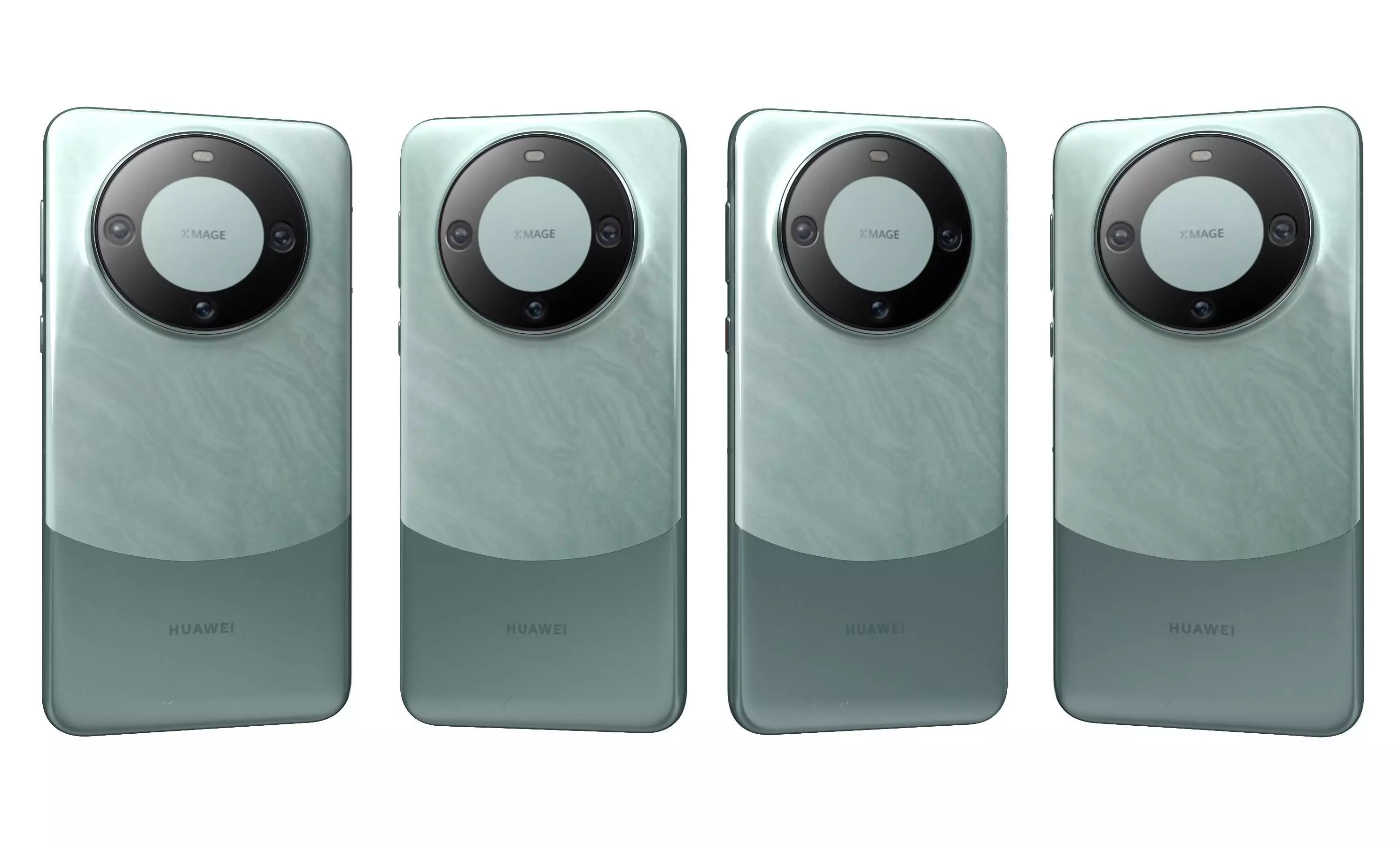 Huawei Mate 60 Green High Poly 3D model_1