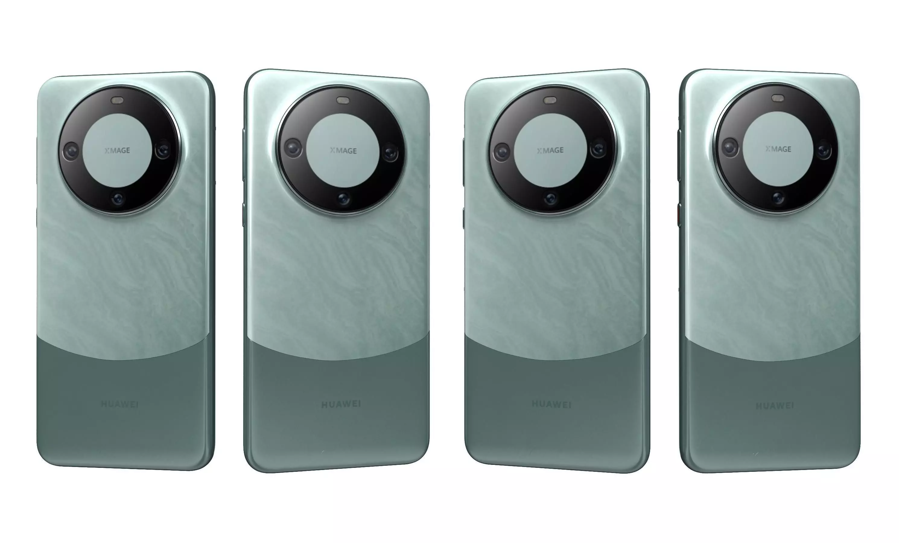 Huawei Mate 60 Green High Poly 3D model_25