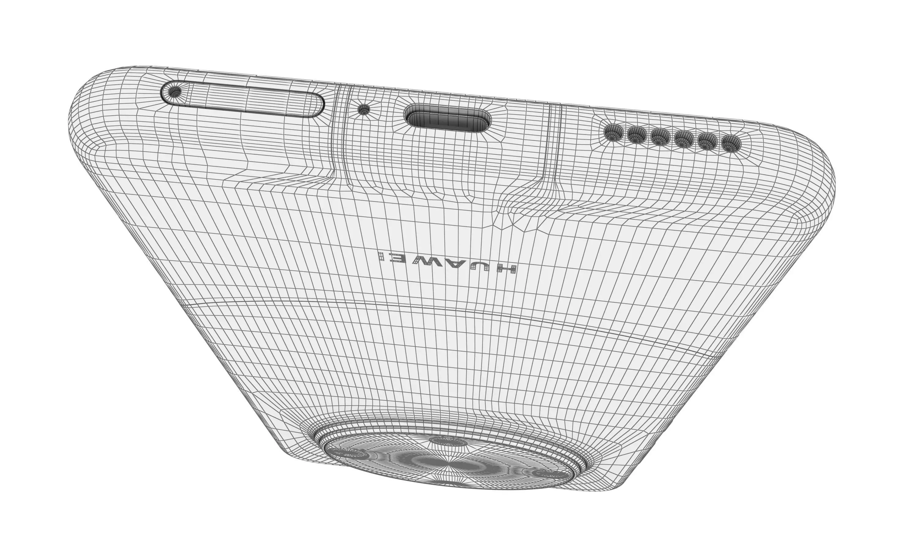 Huawei Mate 60 Purple High Poly 3D model_21