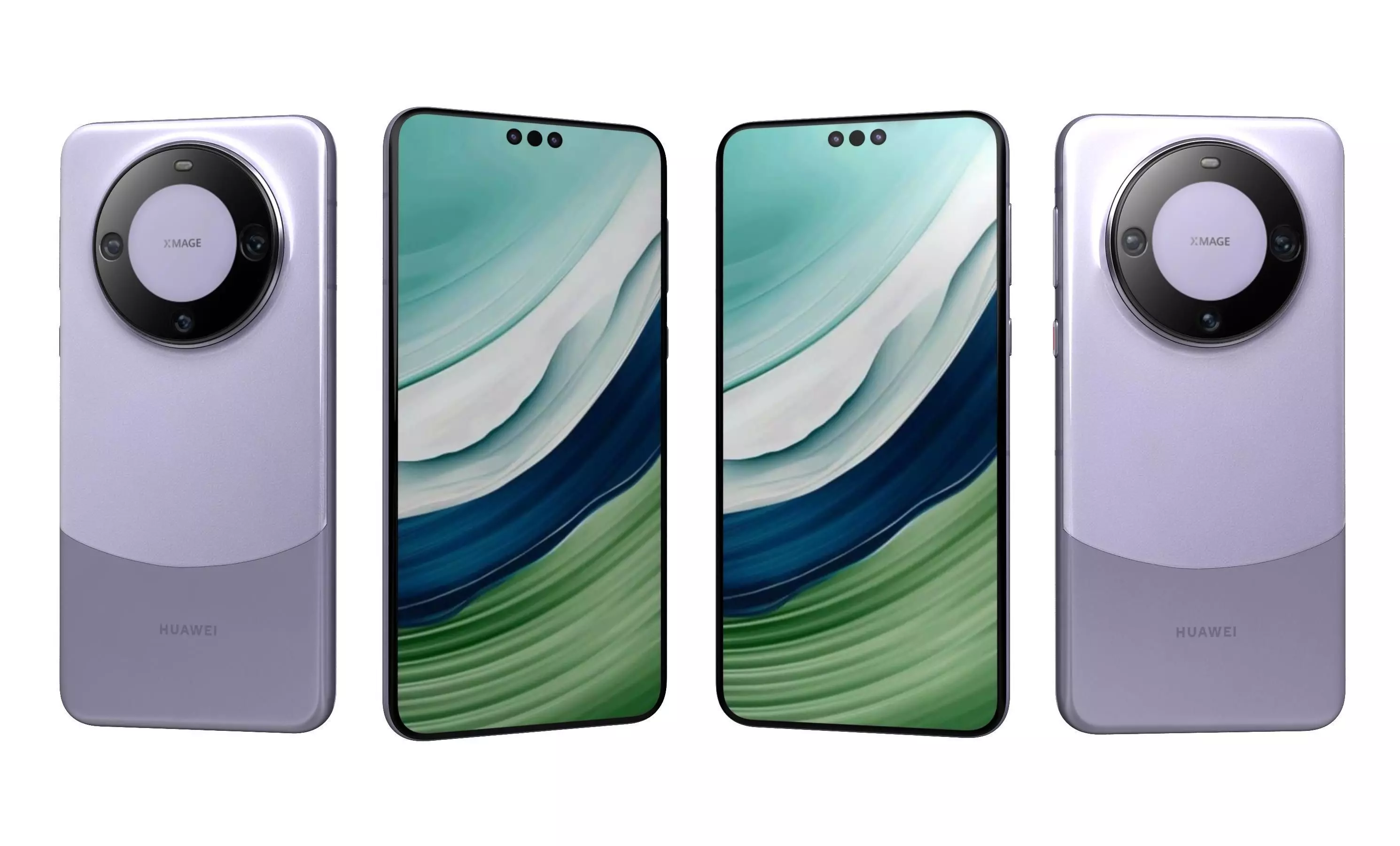 Huawei Mate 60 Pro All Colors High Poly 3D model_31