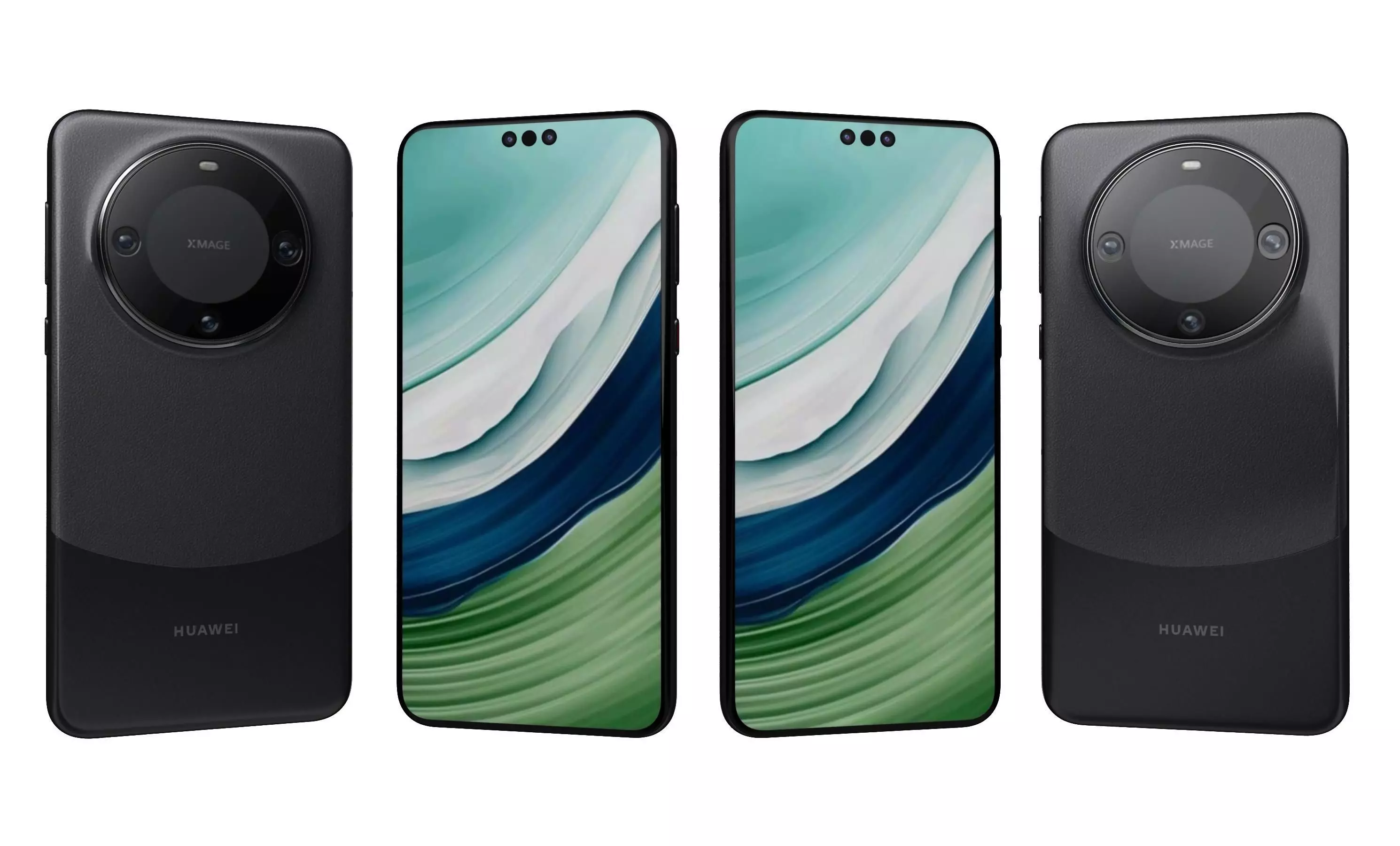 Huawei Mate 60 Pro All Colors High Poly 3D model_1