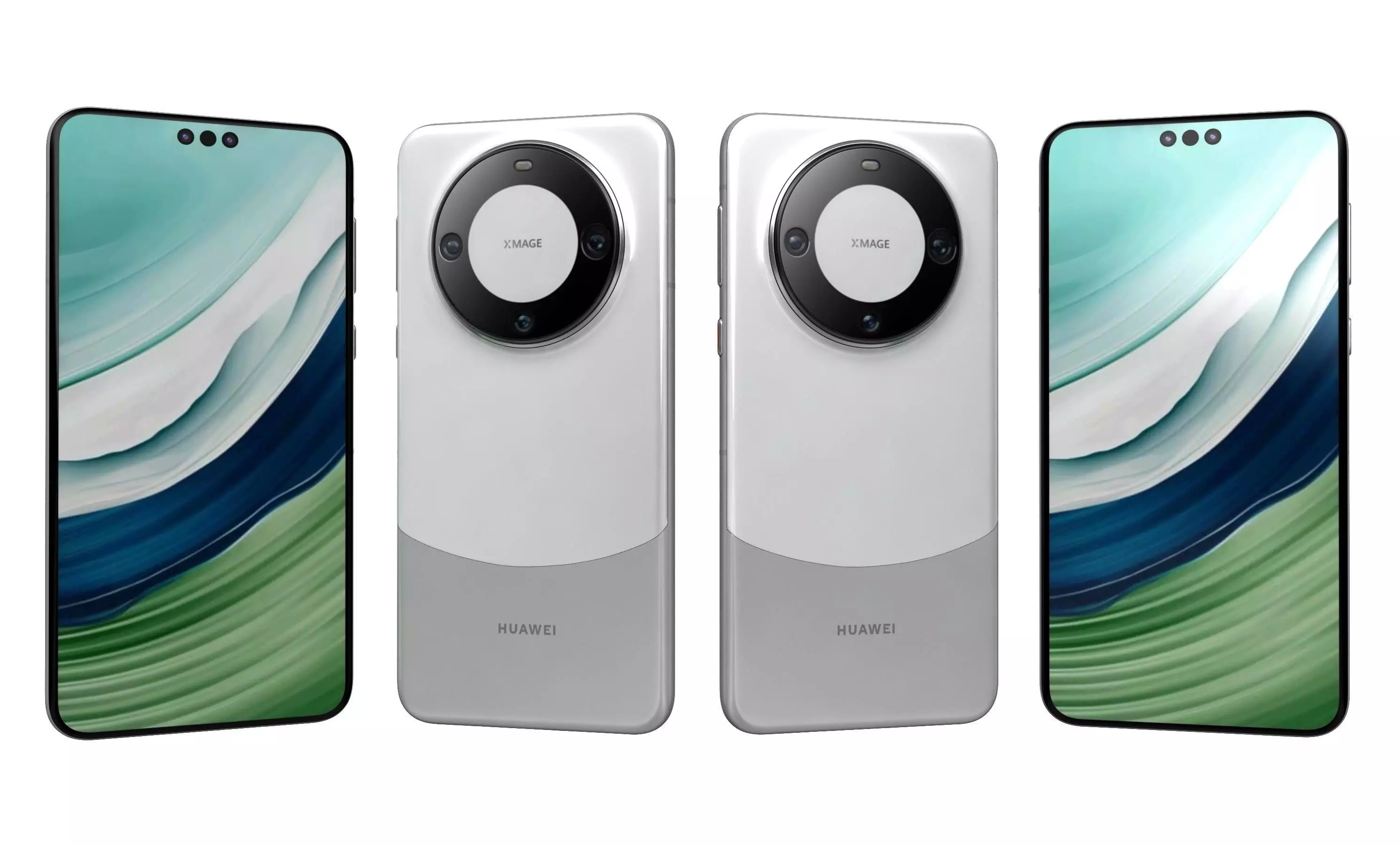 Huawei Mate 60 Pro All Colors High Poly 3D model_16