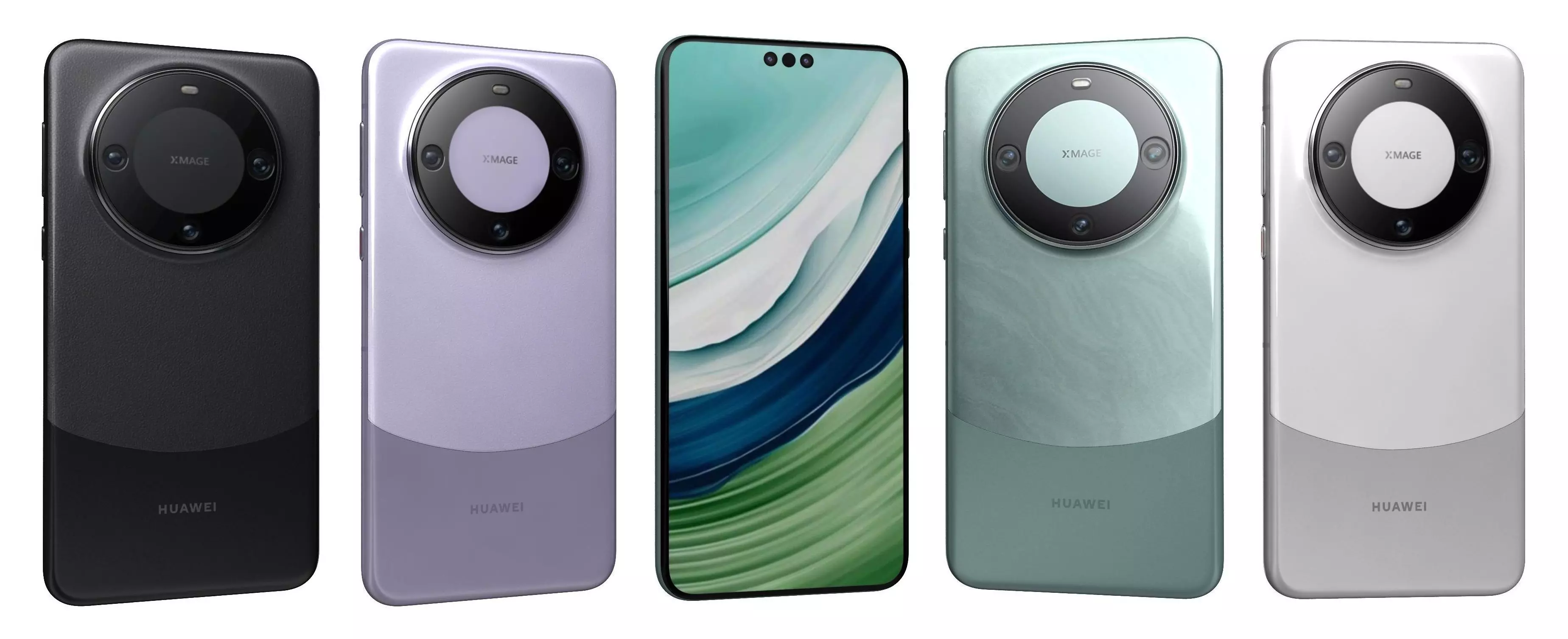 Huawei Mate 60 Pro All Colors High Poly 3D model_0