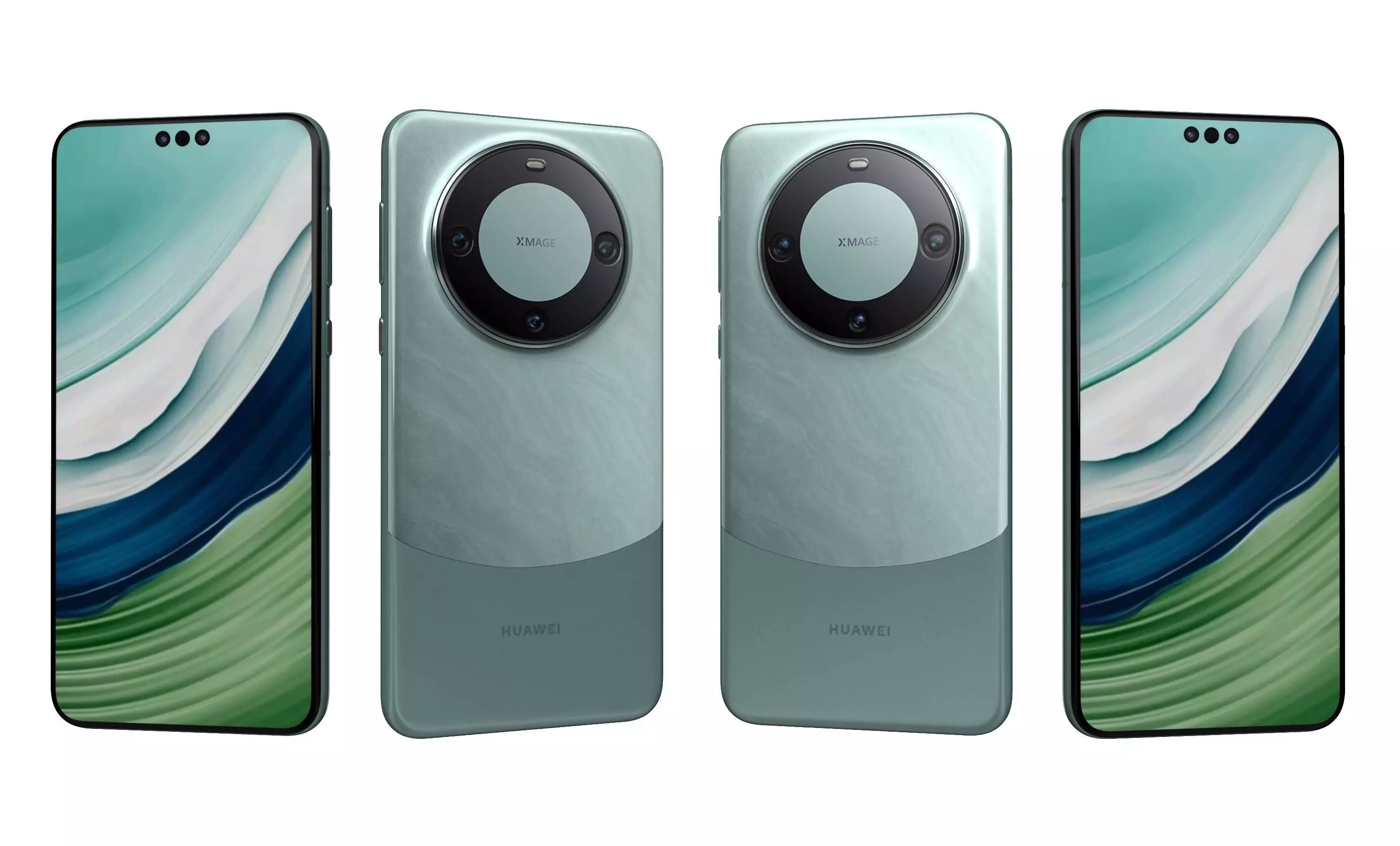 Huawei Mate 60 Pro All Colors High Poly 3D model_7