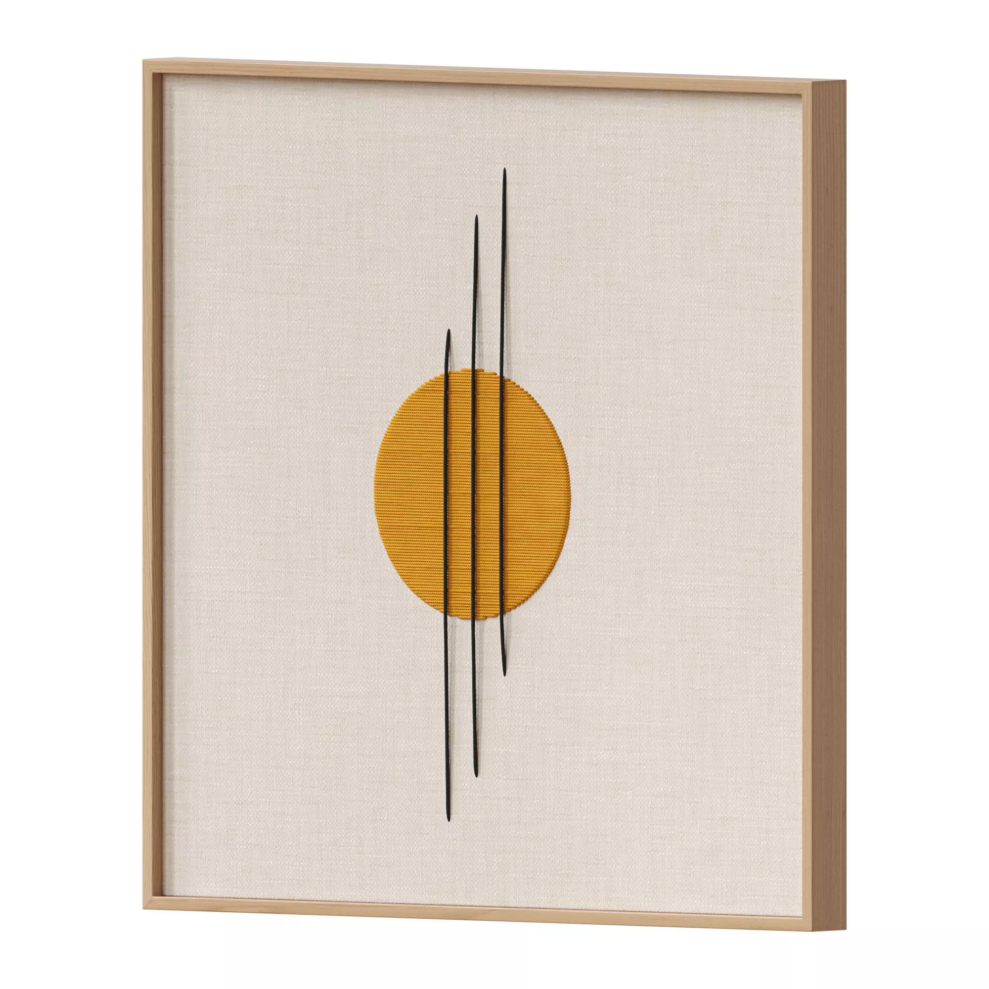 3D Wall Art 013 3D model_4