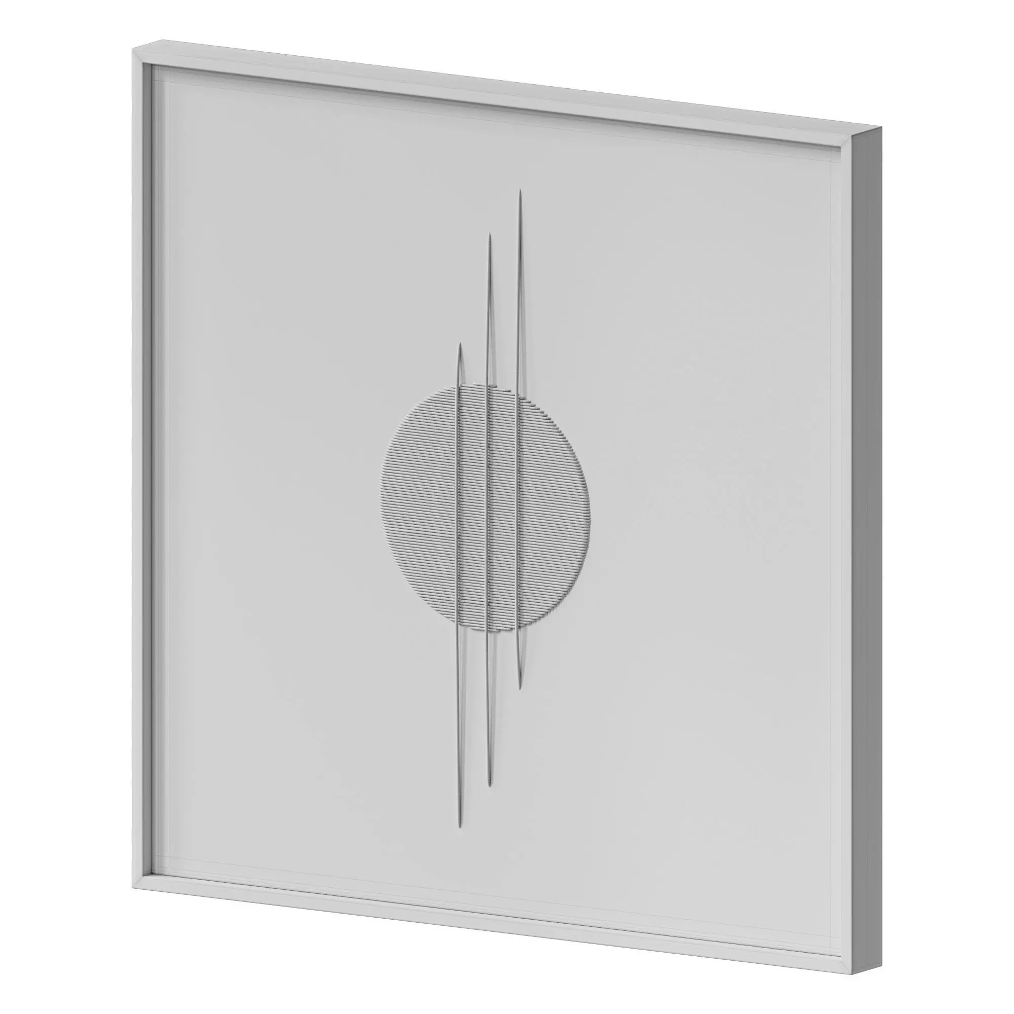 3D Wall Art 013 3D model_7