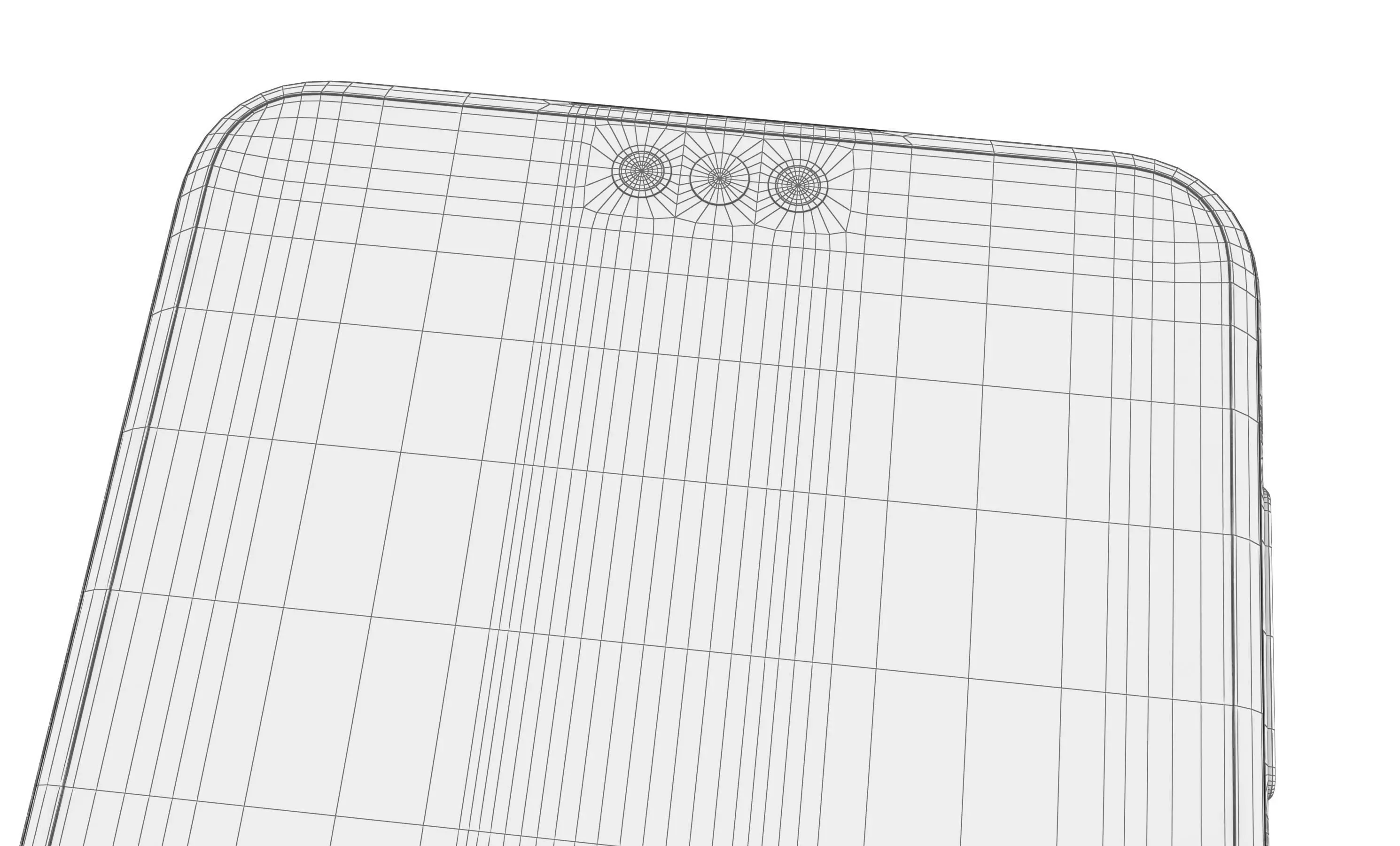 Huawei Mate 60 Pro Purple High Poly 3D model_18