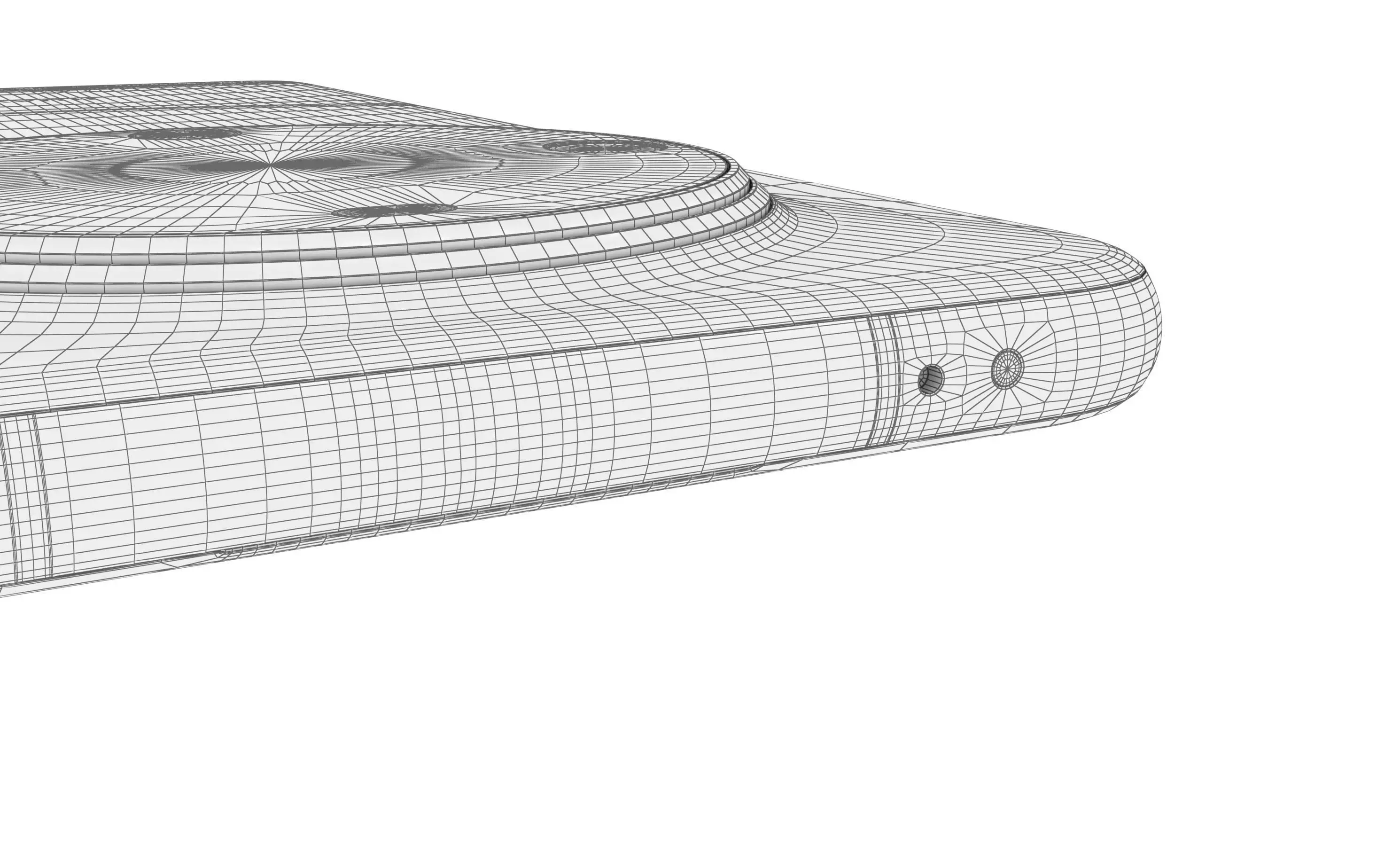 Huawei Mate 60 Pro Purple High Poly 3D model_19