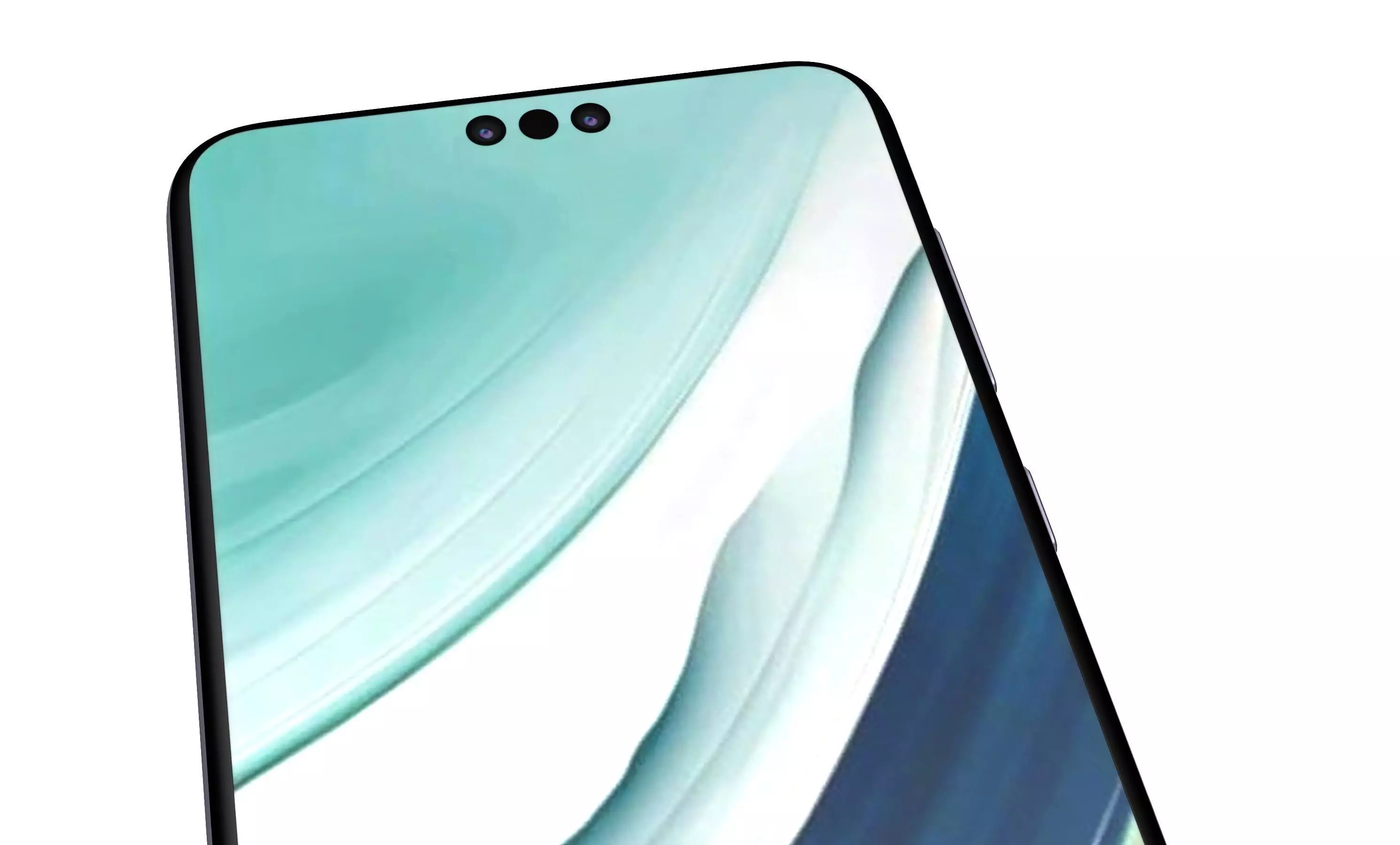 Huawei Mate 60 Pro Purple High Poly 3D model_9