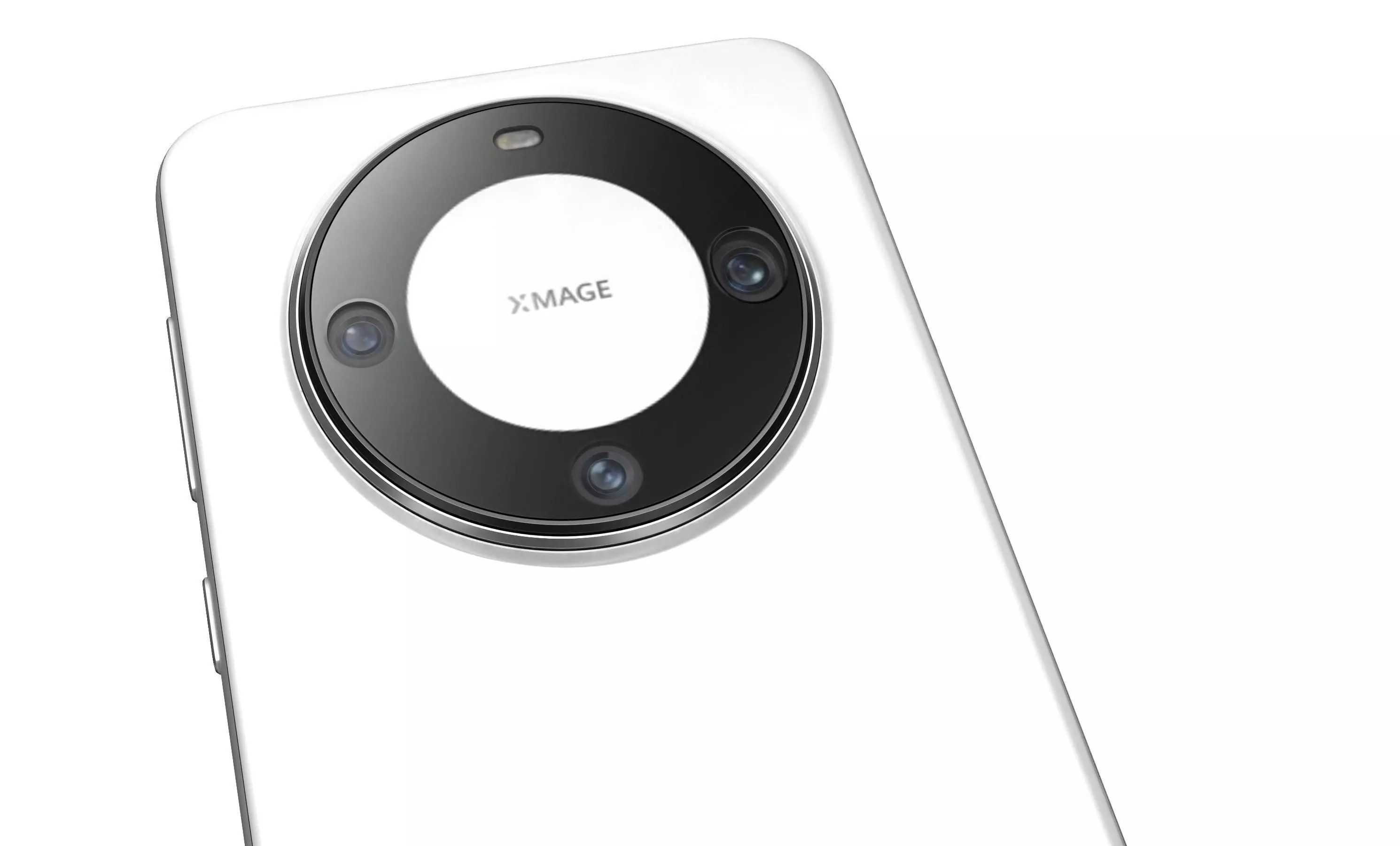 Huawei Mate 60 Pro White High Poly 3D model_8