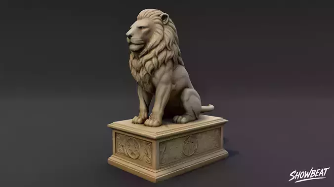 Lion Statue V1